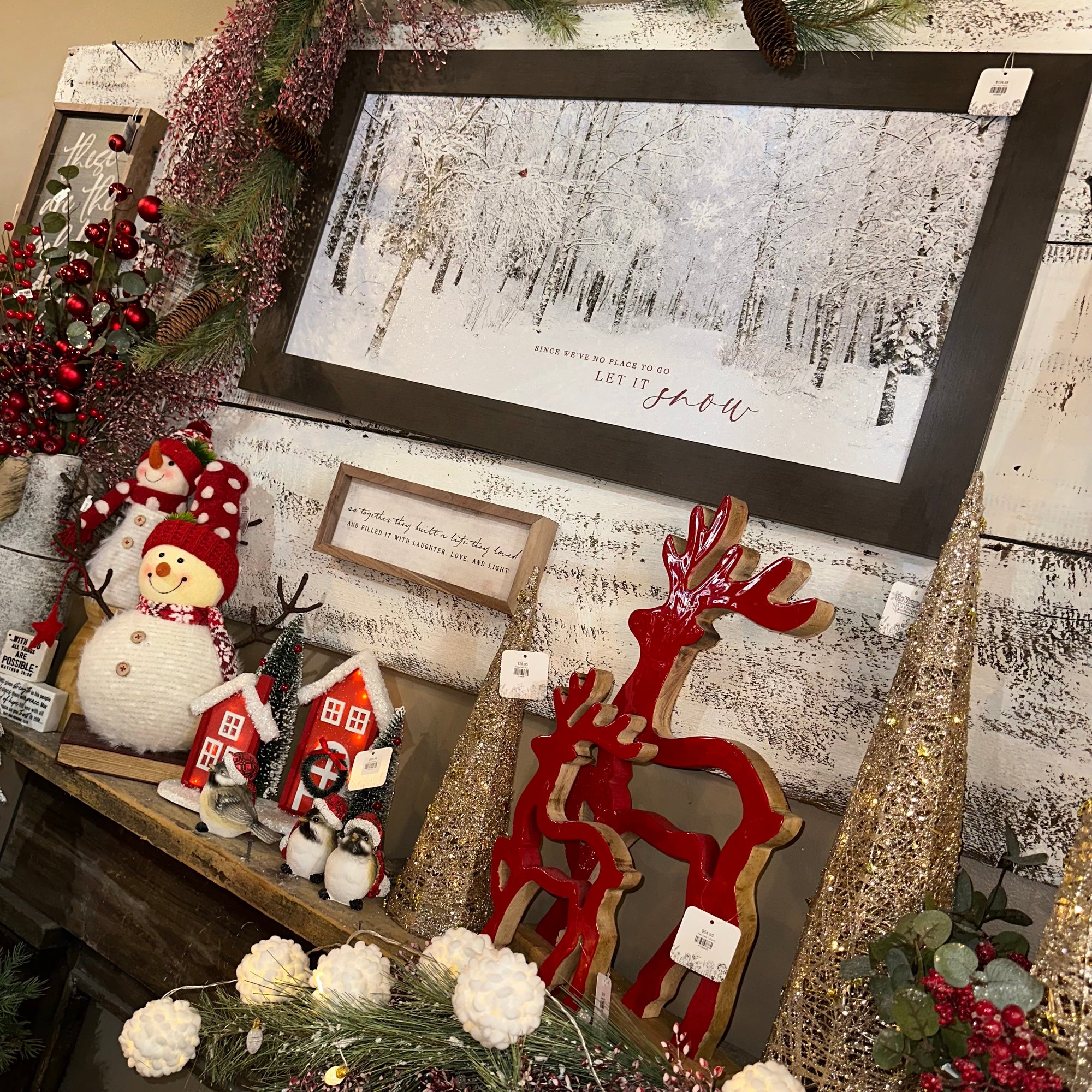 Let it Snow | Framed Wall Art