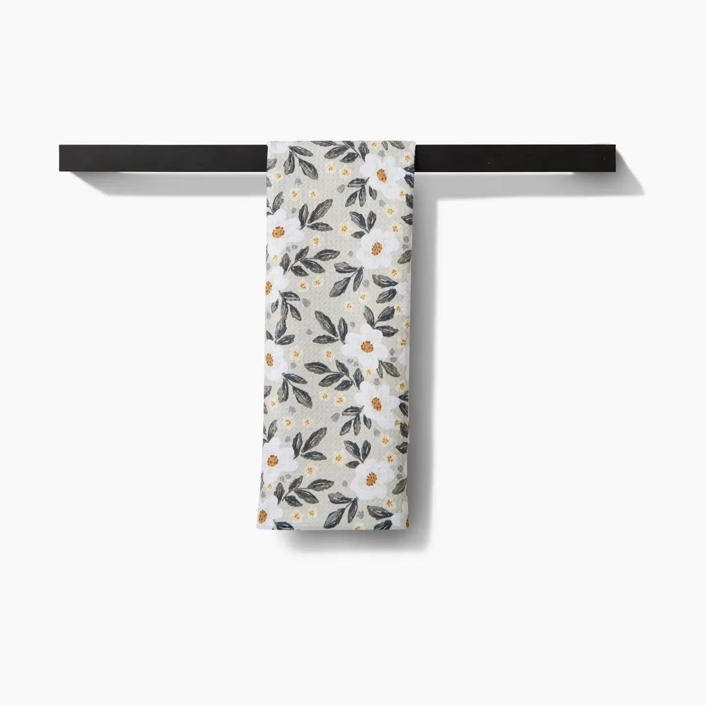 Geometry Kitchen Tea Towel | Painted Flowers