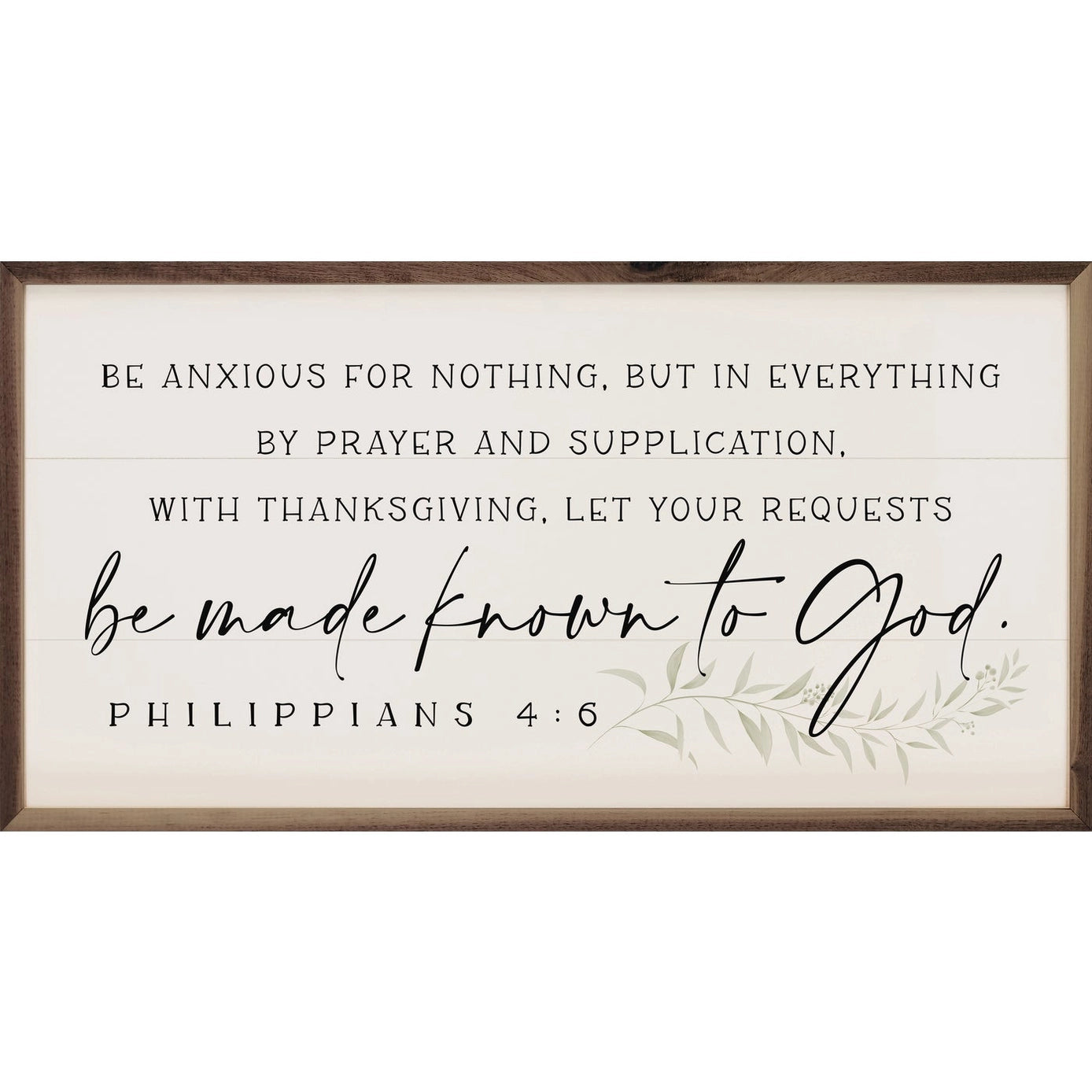 Philippians 4:6 | Wall Art