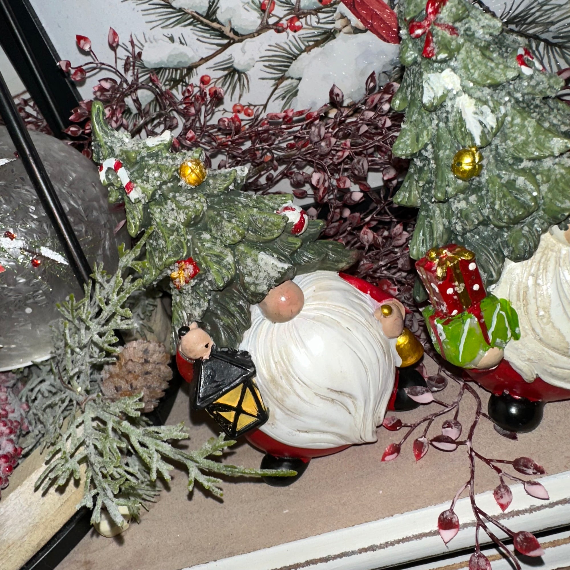 Holiday Tree Gnome | Resin | 6"