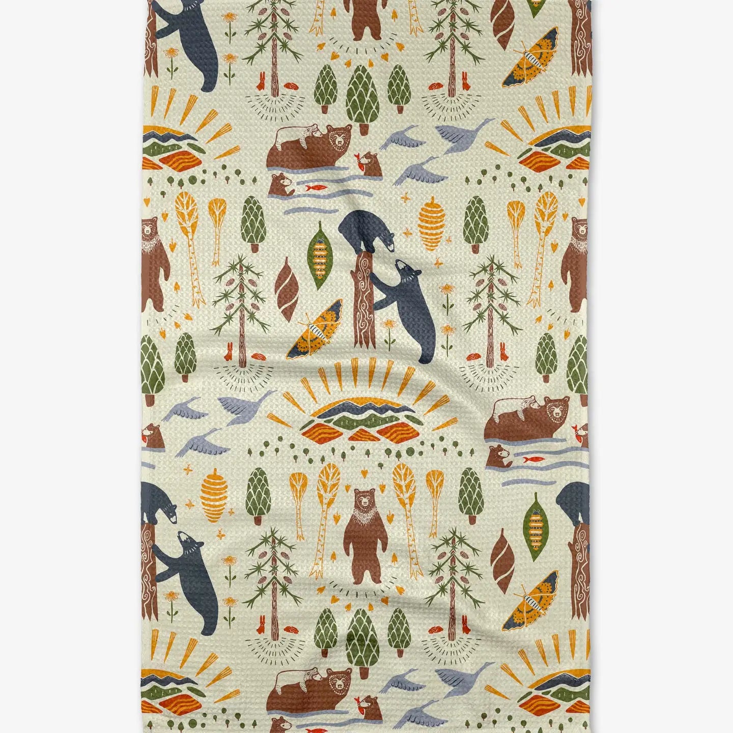 Geometry Kitchen Tea Towel | Mama Bear