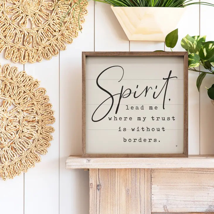 Spirit Lead Me | Wall Art