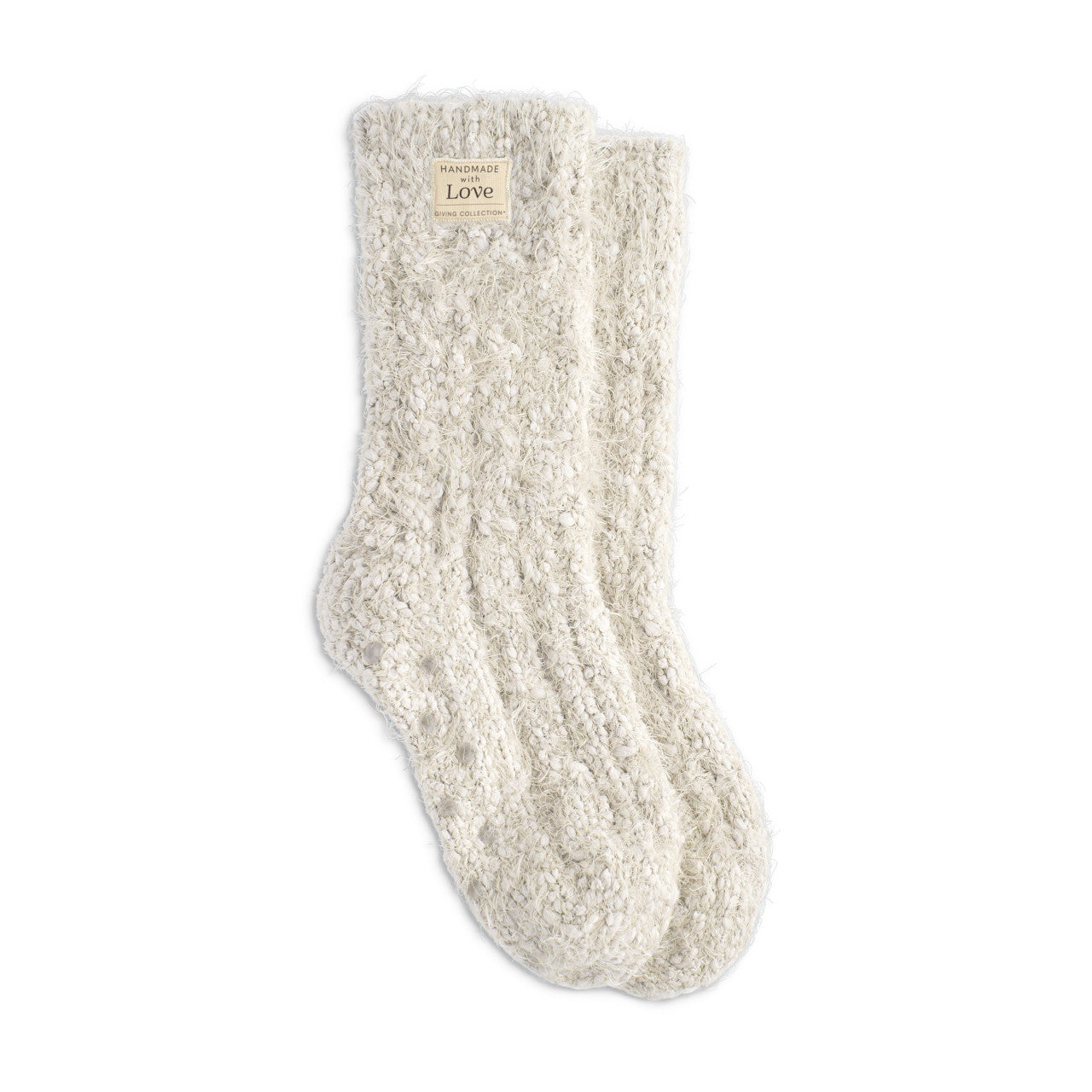 Cozy Socks | Grey or Cream | Giving Collection