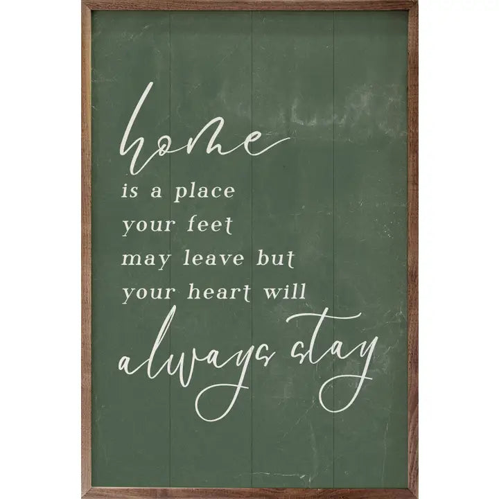 Your Heart Will Always Stay | Wall Art