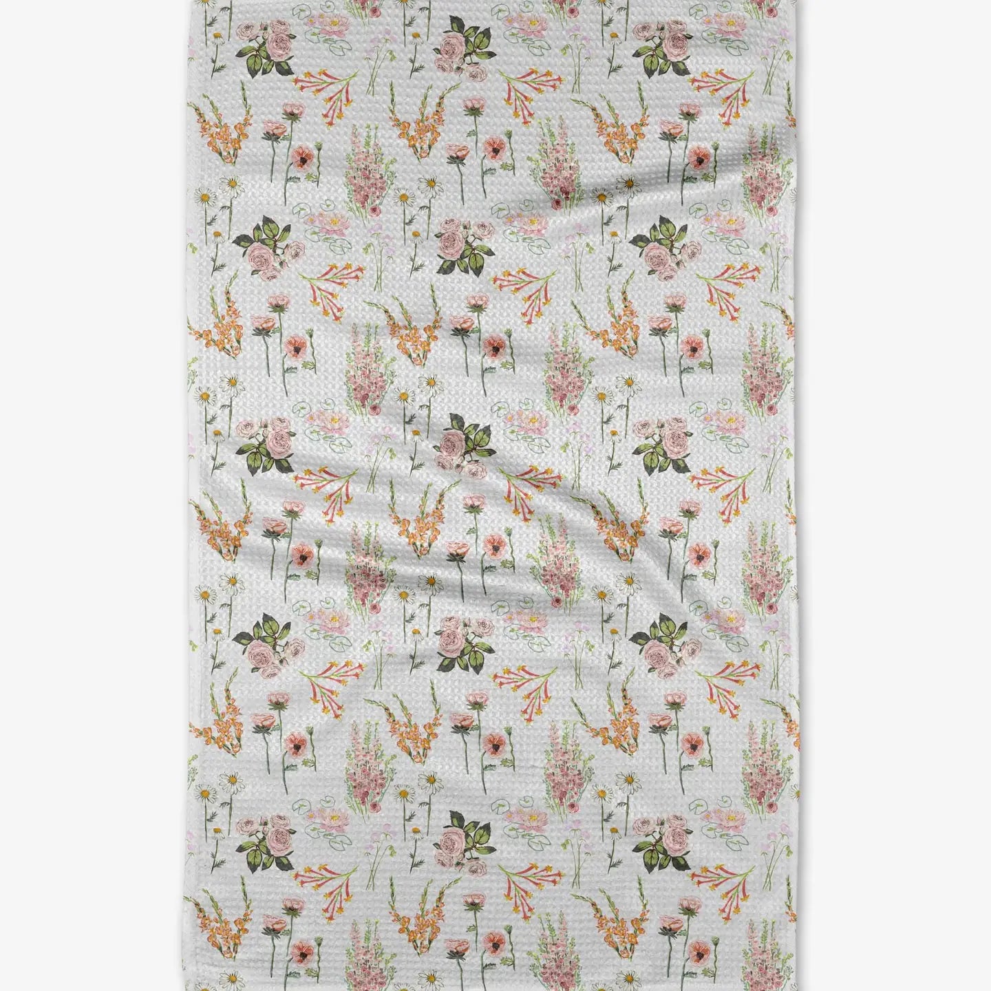 Geometry Kitchen Tea Towel | Delicate Floral