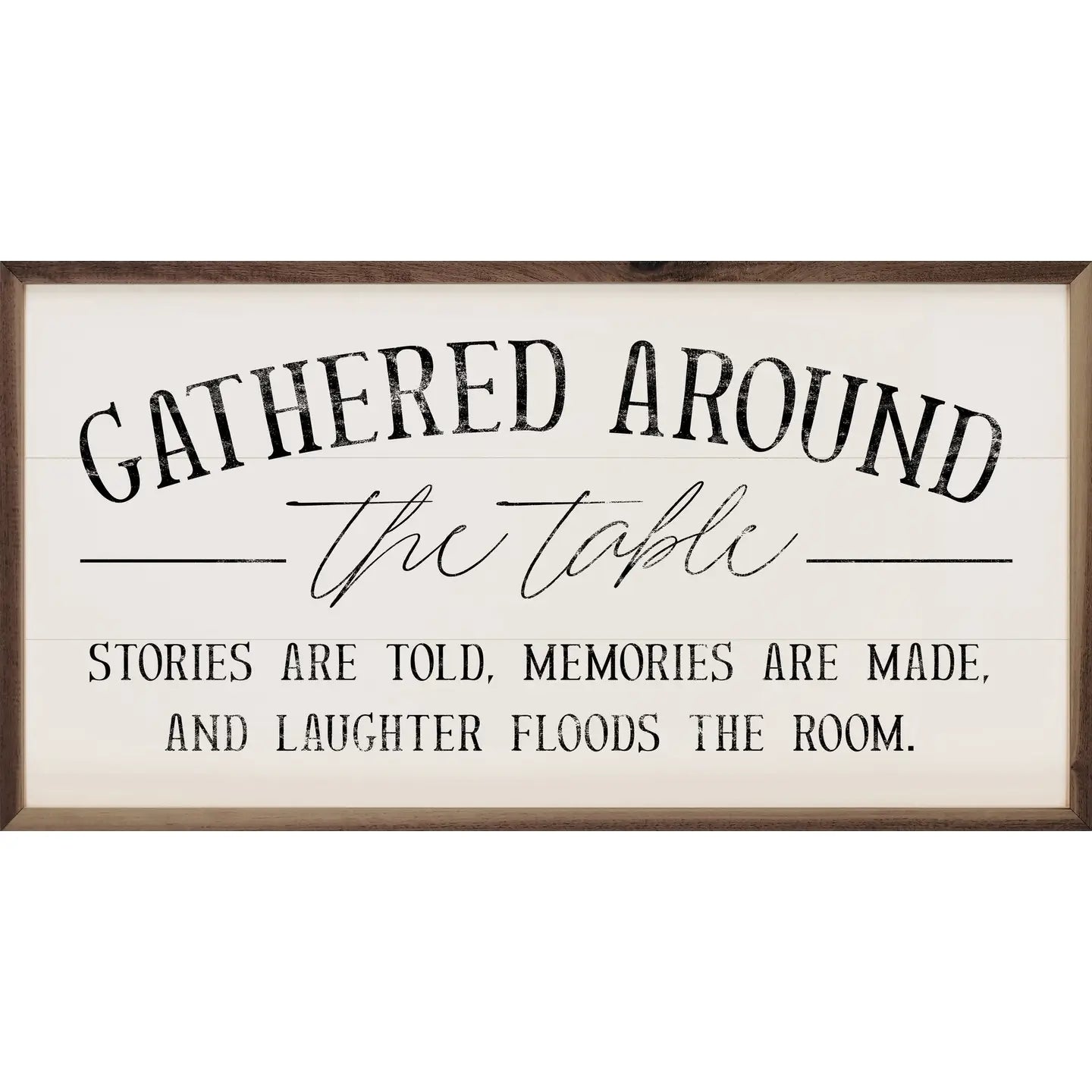 Gathered Around the Table | Wall Art