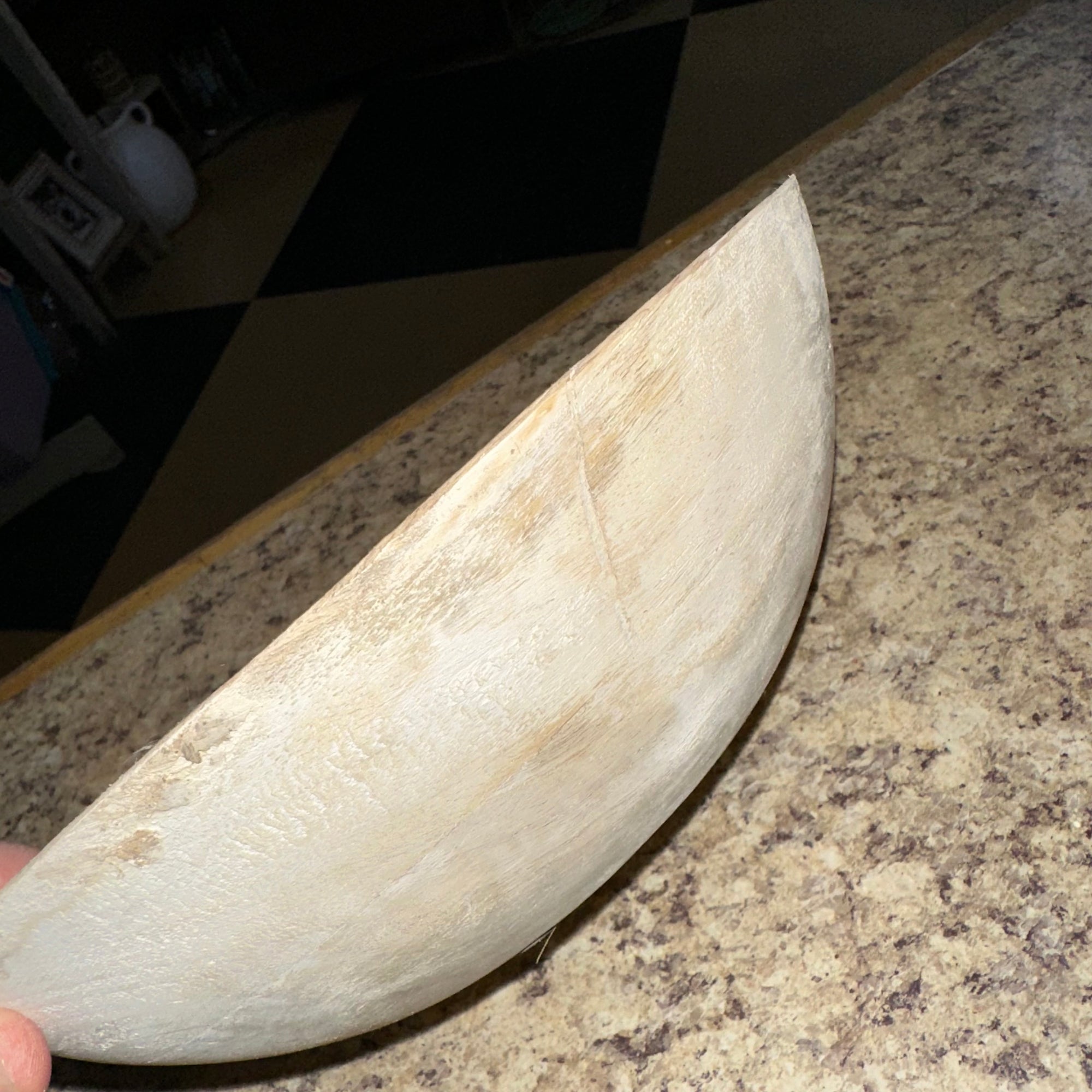 Wood Bowl | Whitewashed