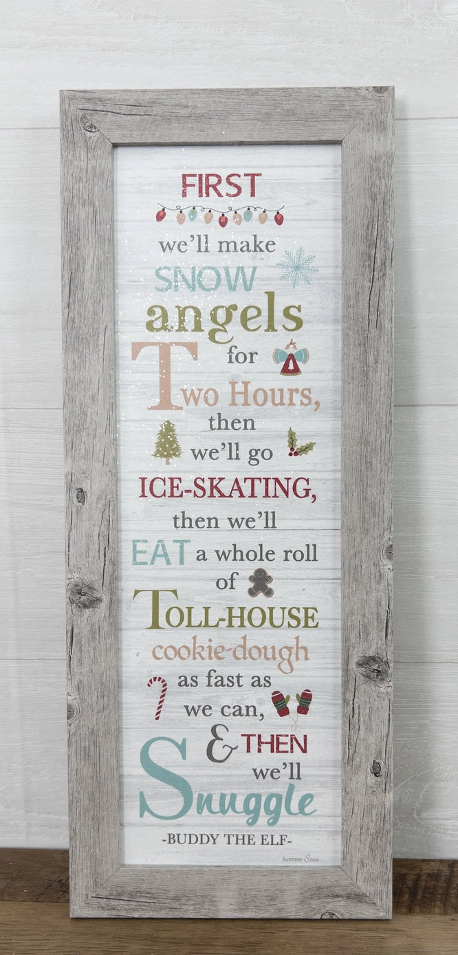 Buddy the Elf | Framed Art