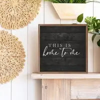 This Is Home To Me | Wall Art