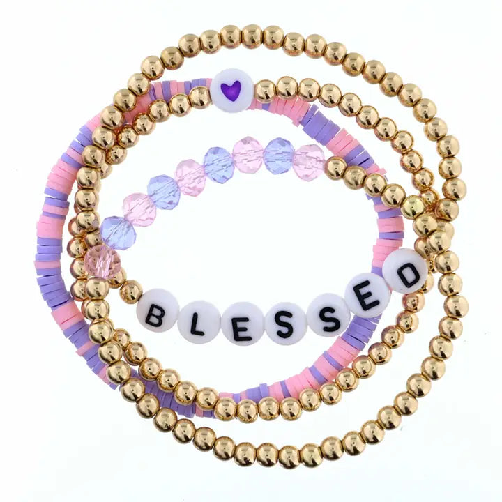 Blessed | Child's Inspirational Bracelet