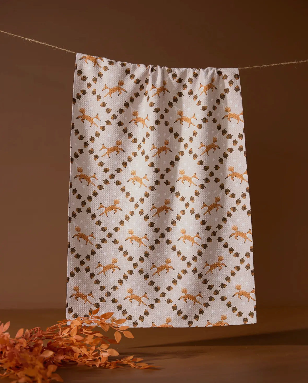 Geometry Kitchen Tea Towel | Foxes & Twinkles