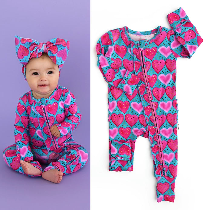 Alaina Hearts | Ruffle Zippy