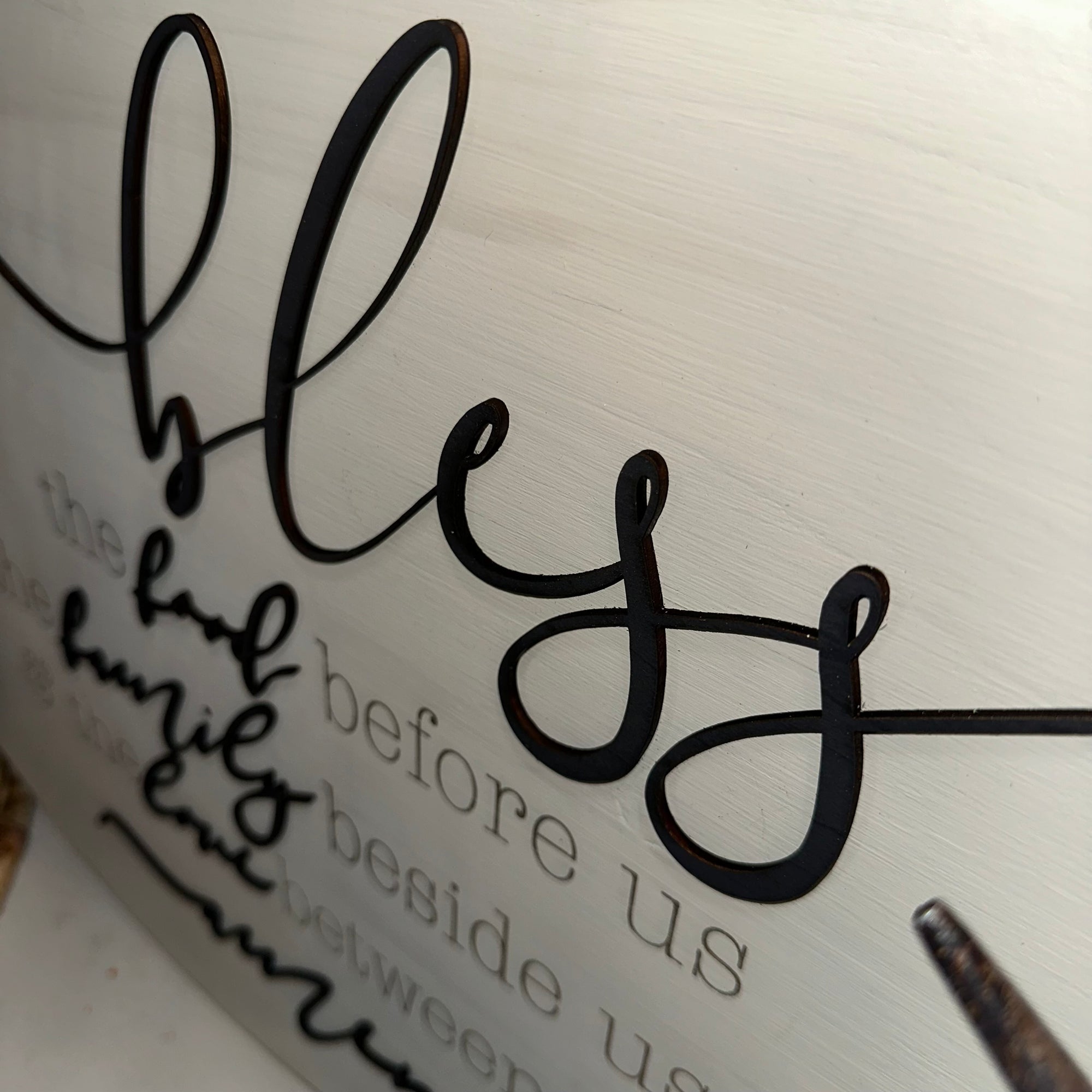 Bless the Food | 24" Handmade Sign