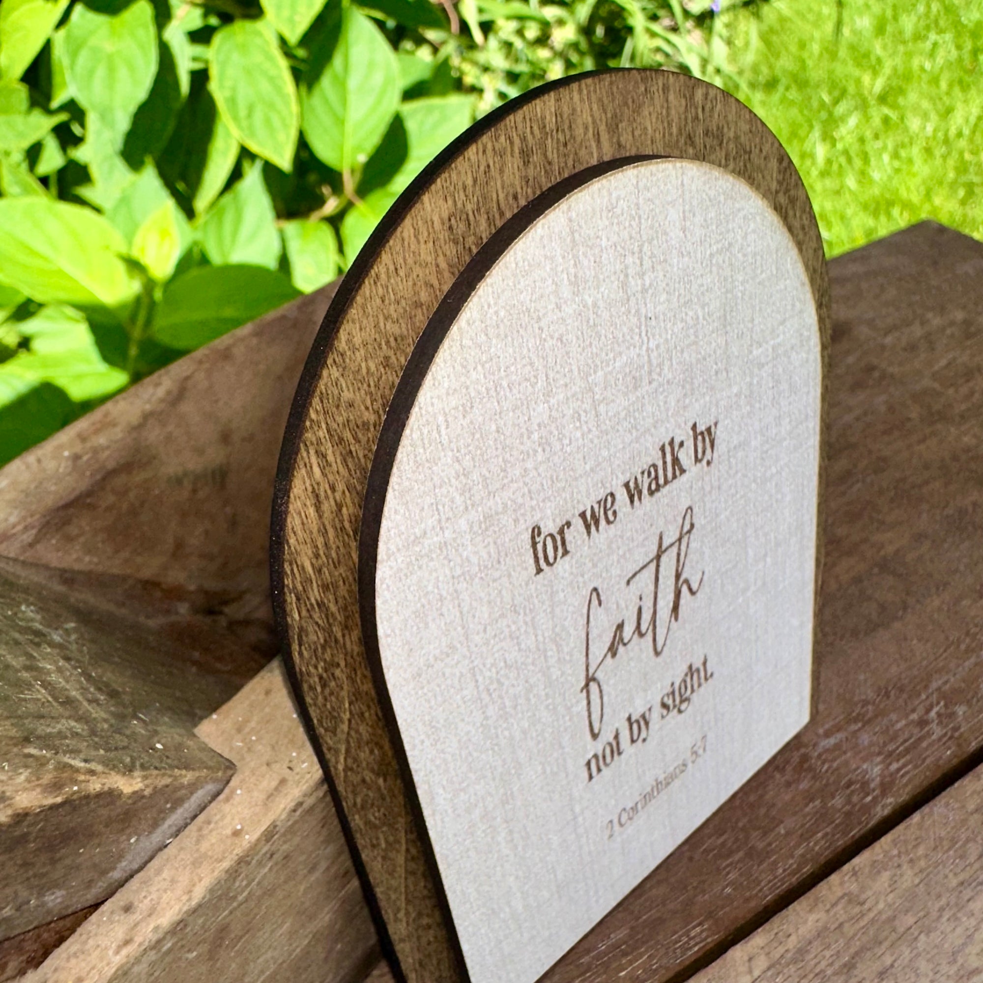 Walking by Faith | Companion Sign