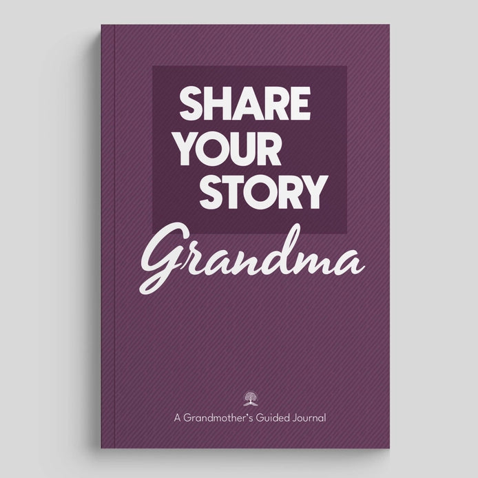 Share Your Story Grandma | Guided Journal For Grandmothers