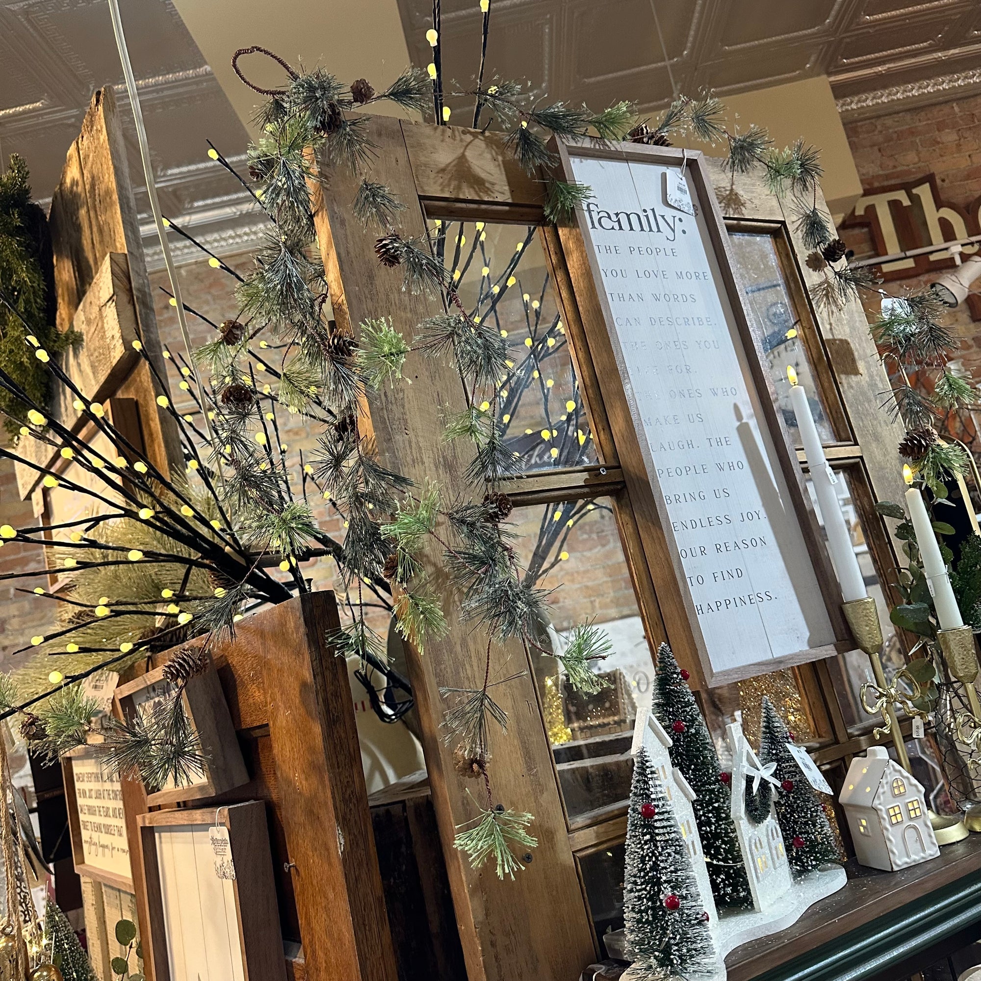 Mountain Cashmere Pine Hanging Garland | 5'