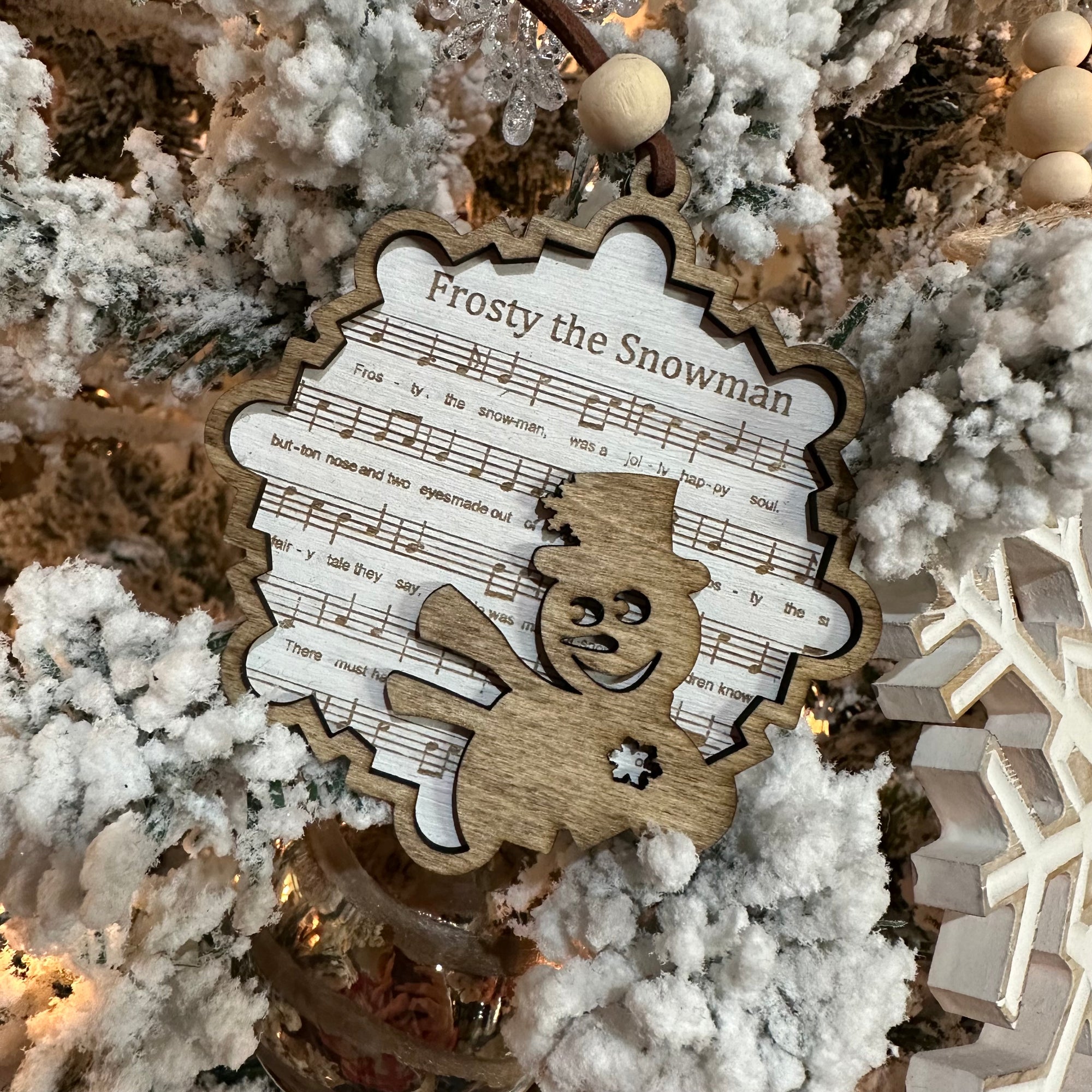 Christmas Songs | Engraved Ornament
