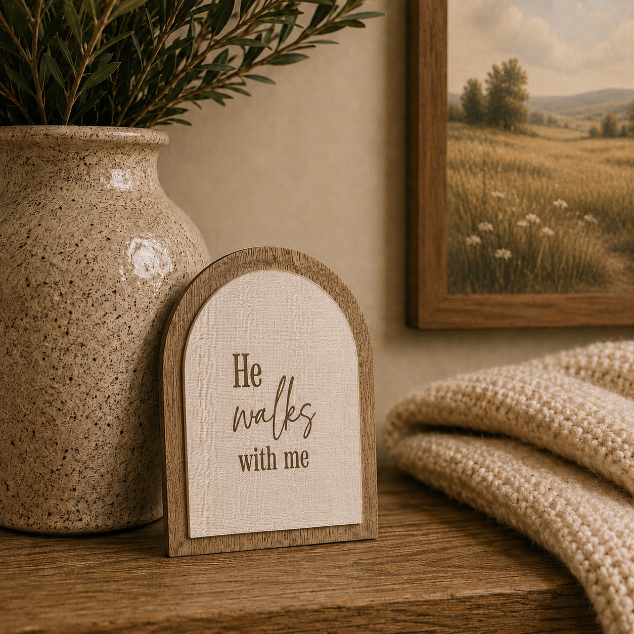 He Walks With Me | Coordinating Set