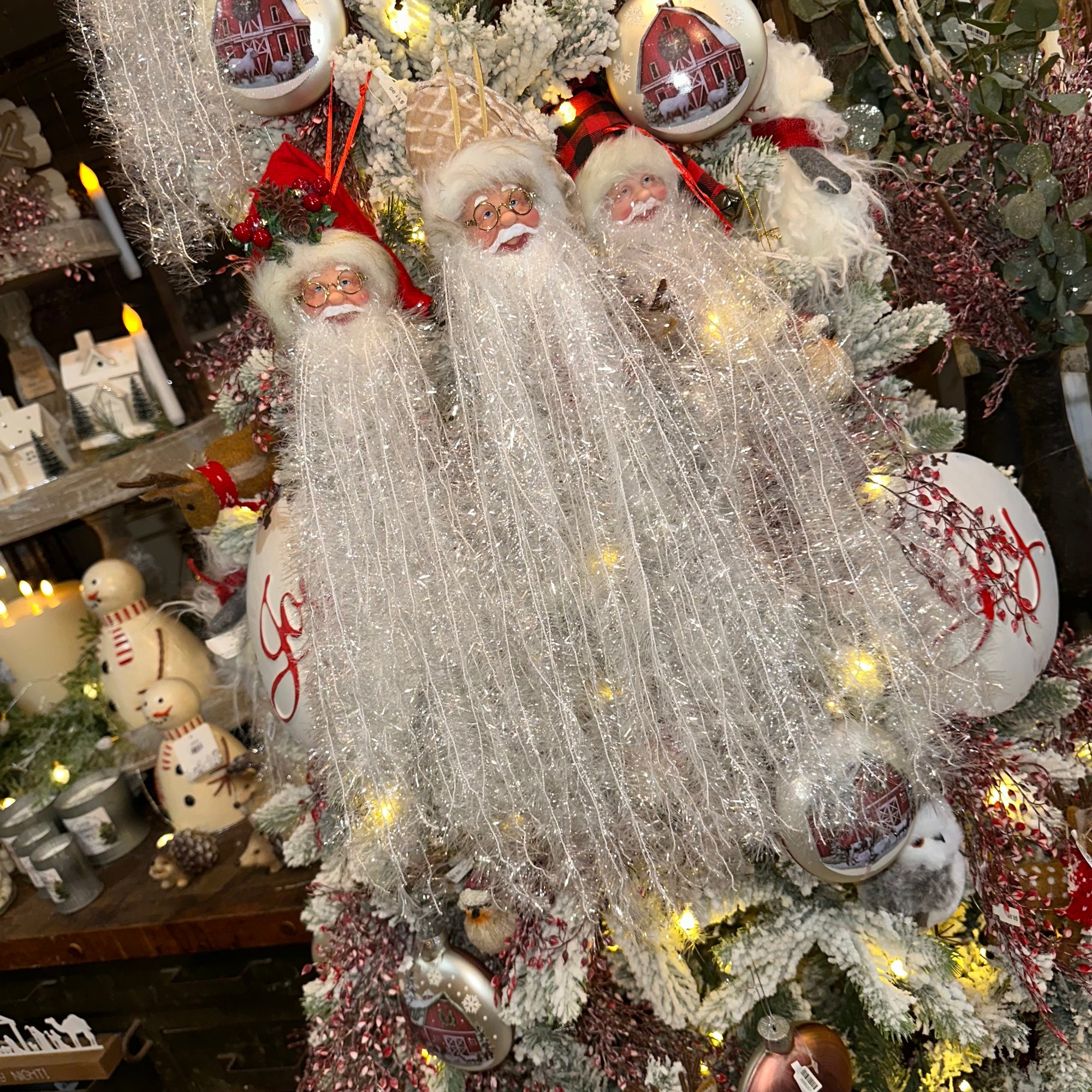 Bearded Santa | Ornament