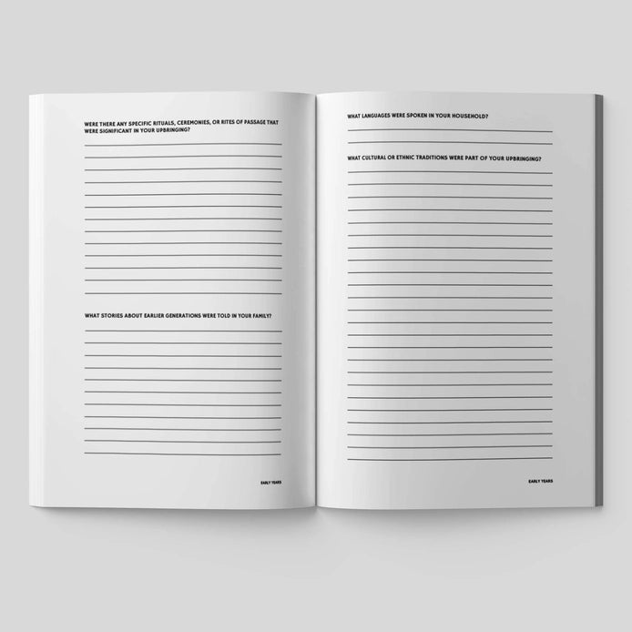 Share Your Story Grandpa | Guided Journal For Grandfathers