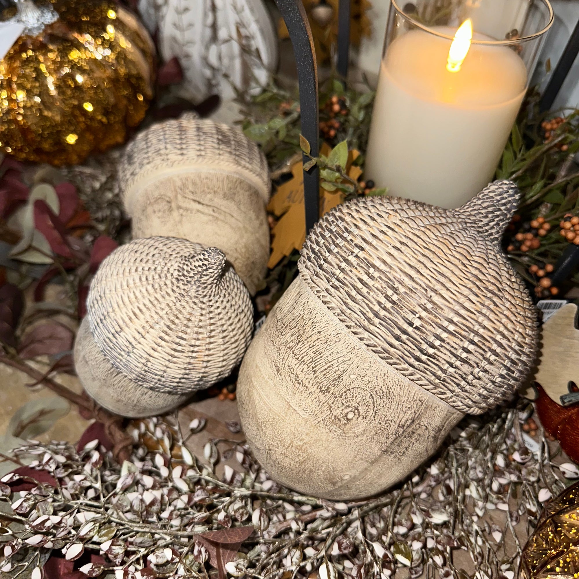 Acorn Sitter | Woven Top