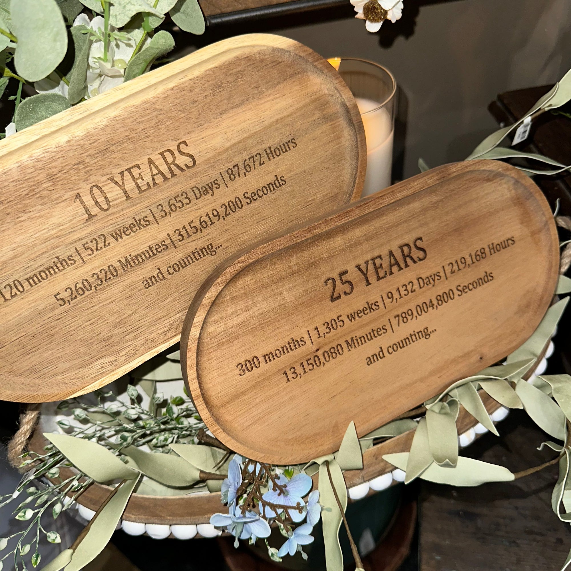 Anniversary Gift | Wood Tray