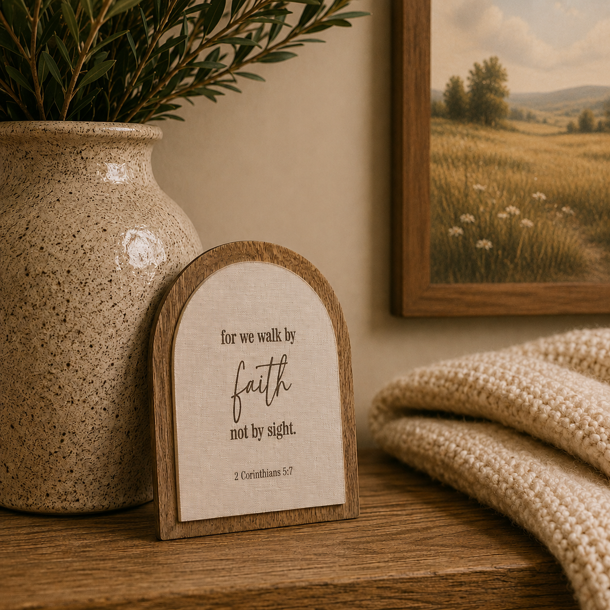 Walking by Faith | Companion Sign