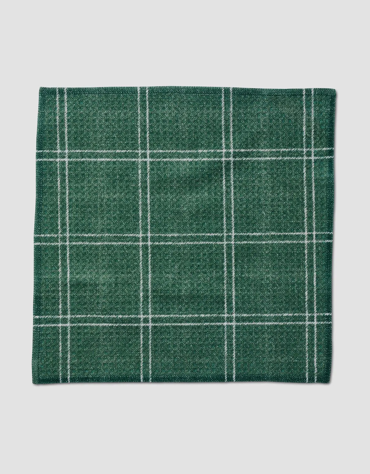 Geometry Kitchen Dishcloth | Pine Forest Plaid