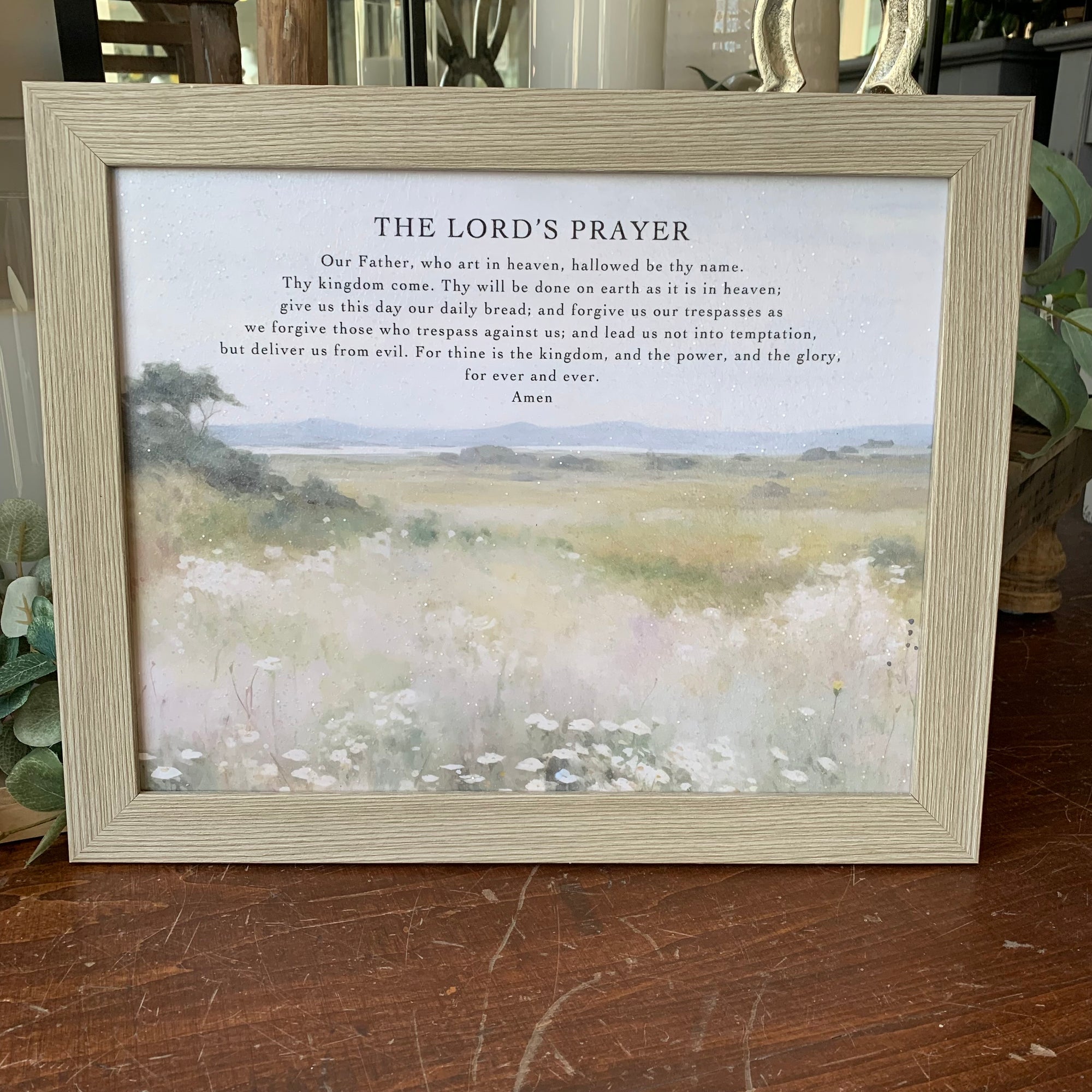 The Lord's Prayer | Framed Wall Art