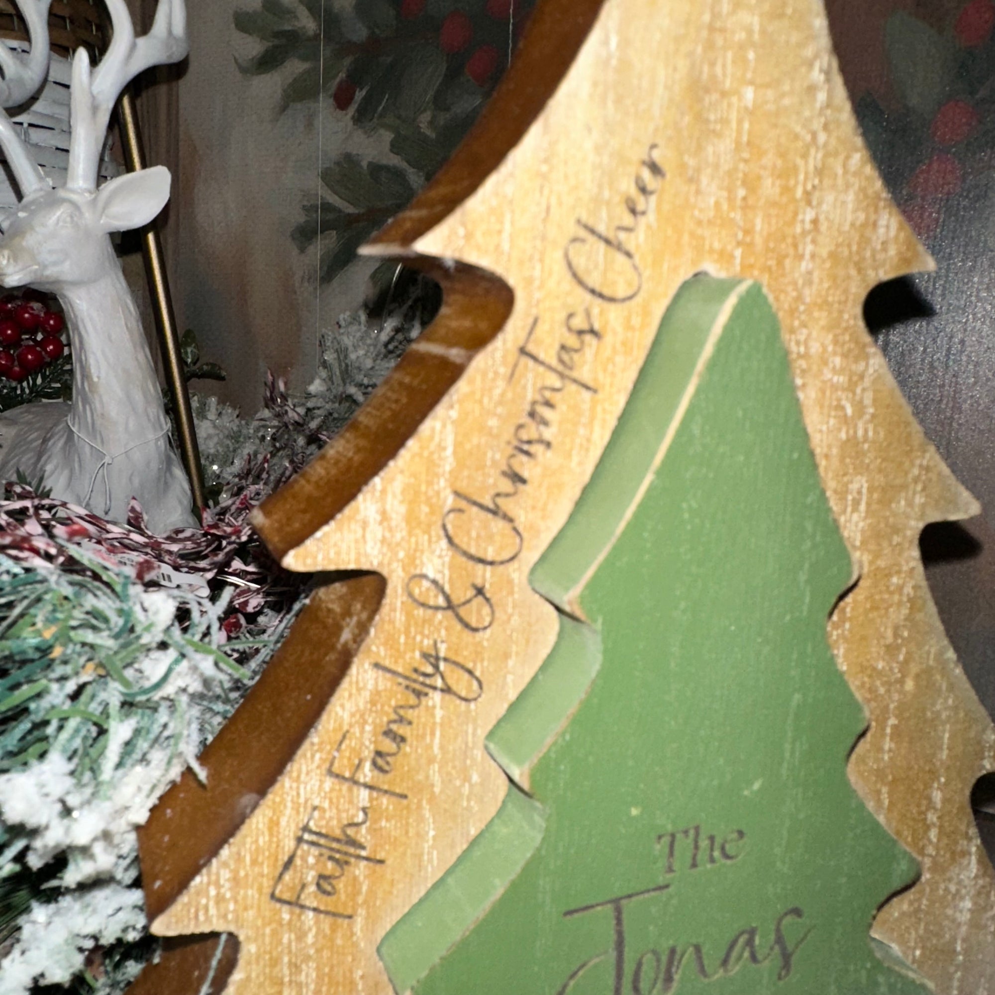 Double Winter Tree | Custom Engraved