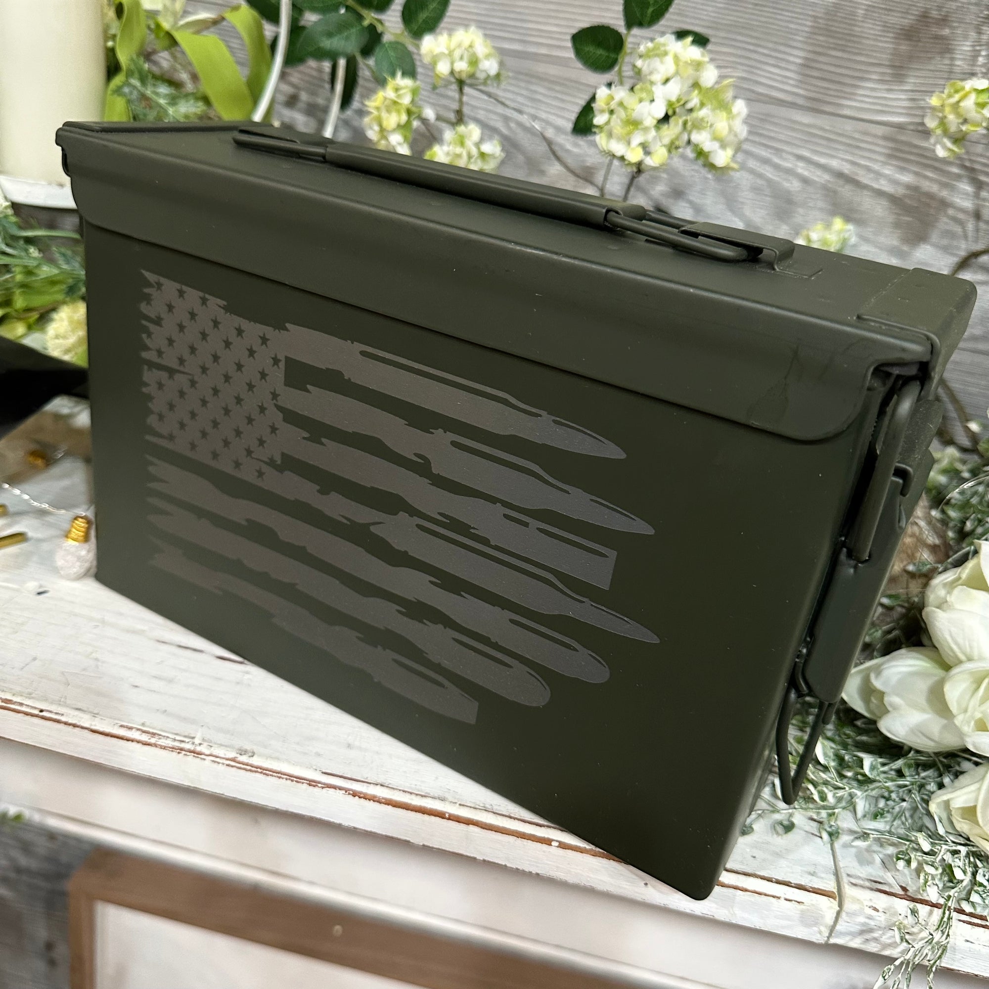 Ammo Flag | Engraved Ammo Can