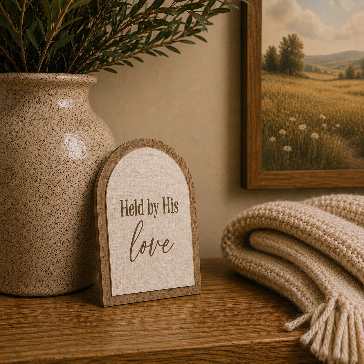 Held by His Love | Companion Sign