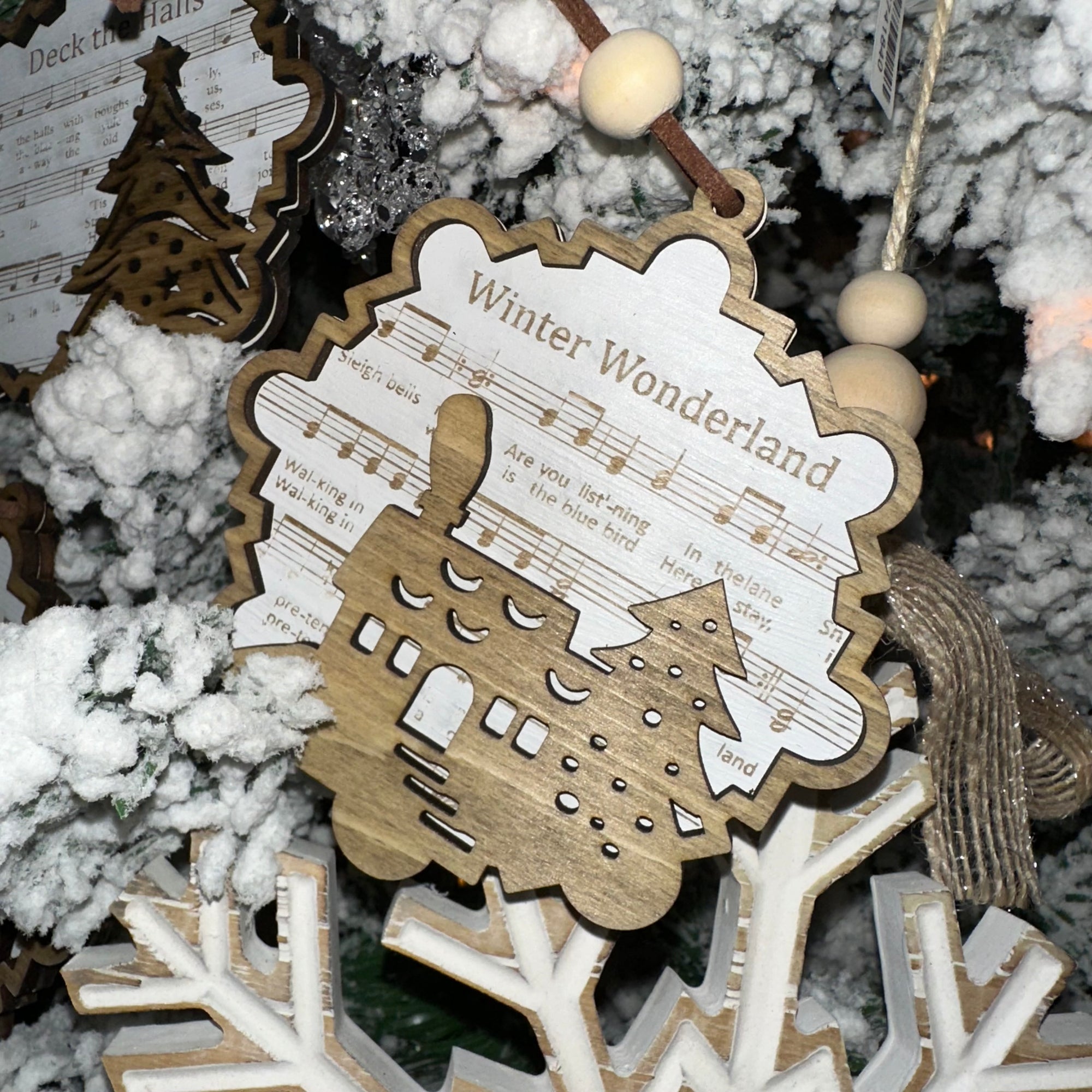 Christmas Songs | Engraved Ornament