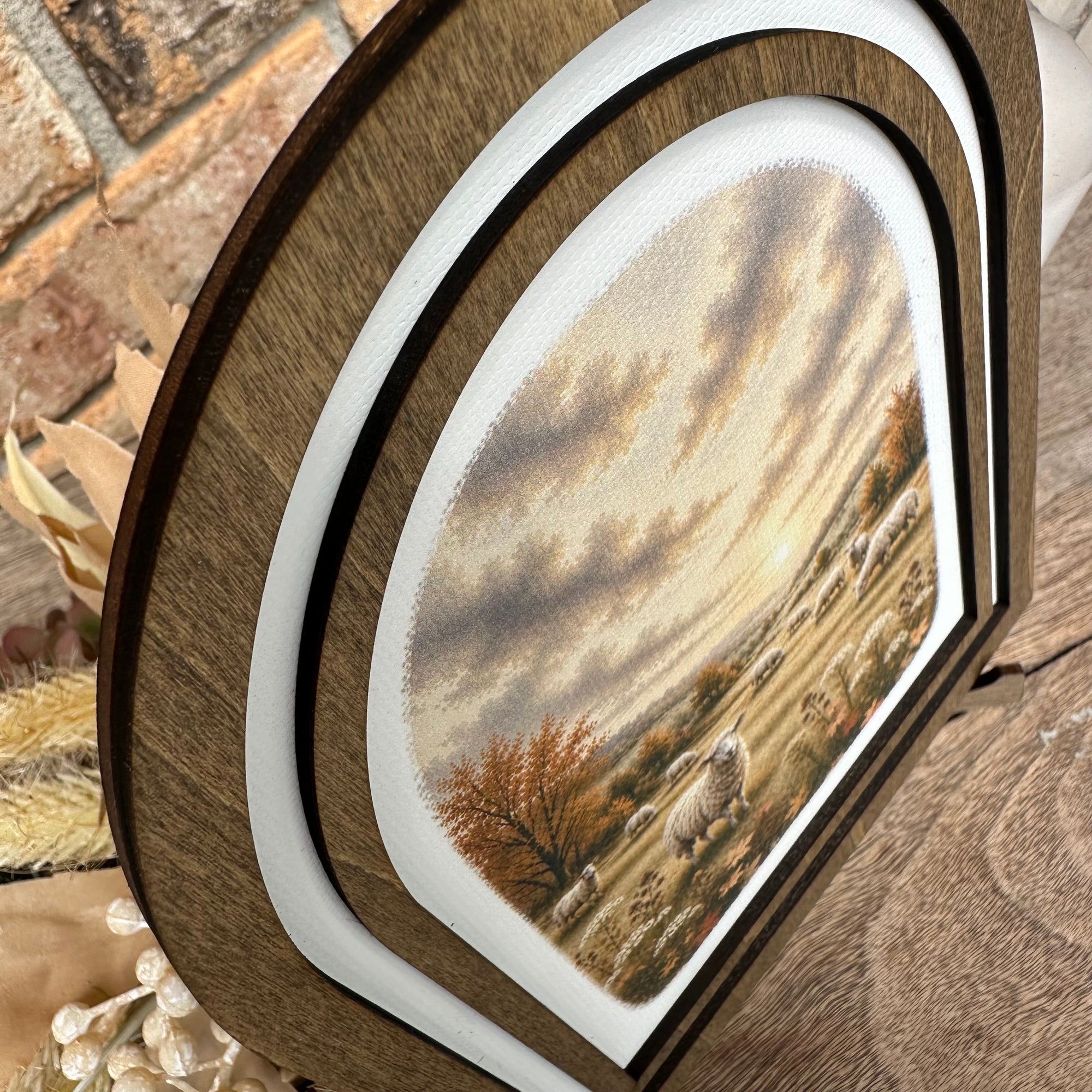 Autumn Shepherd's Meadow | Canvas Artwork