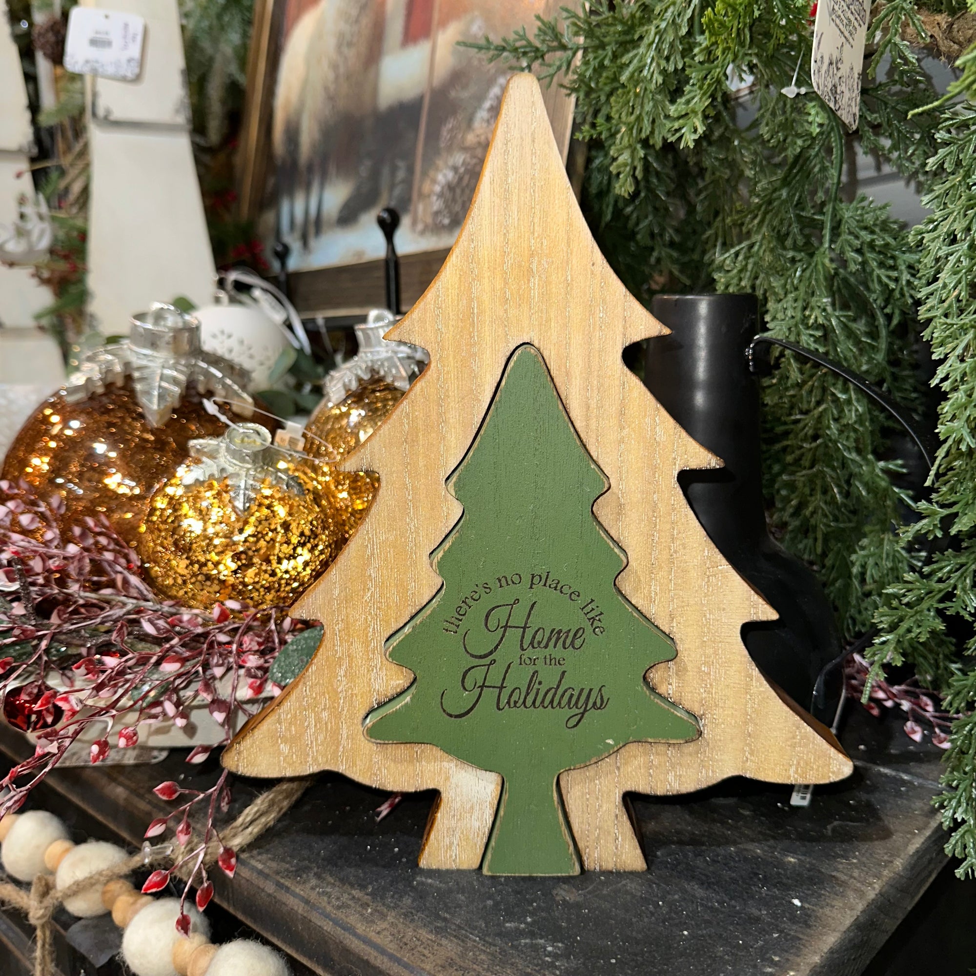 Double Winter Tree | Home for the Holidays