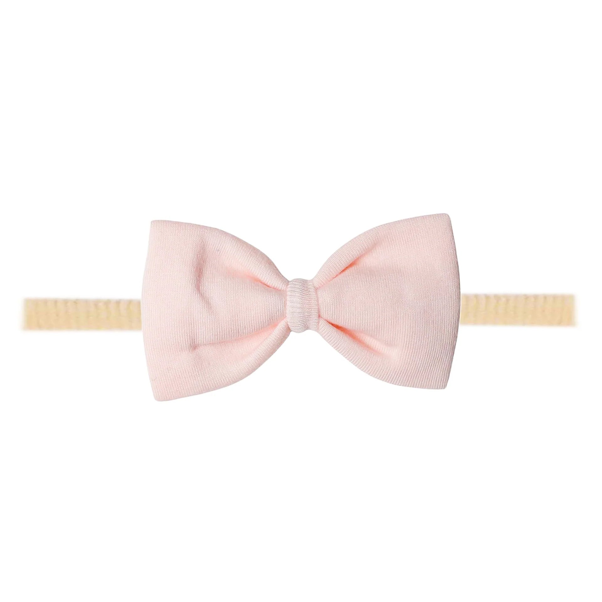 Blush | Bowtie Nylon Bow