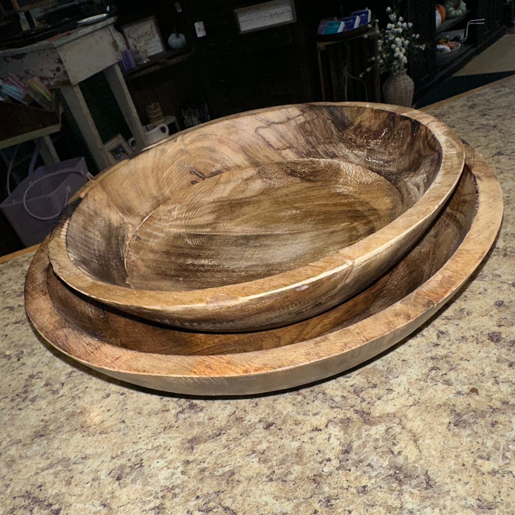 Wood Bowl | Stained