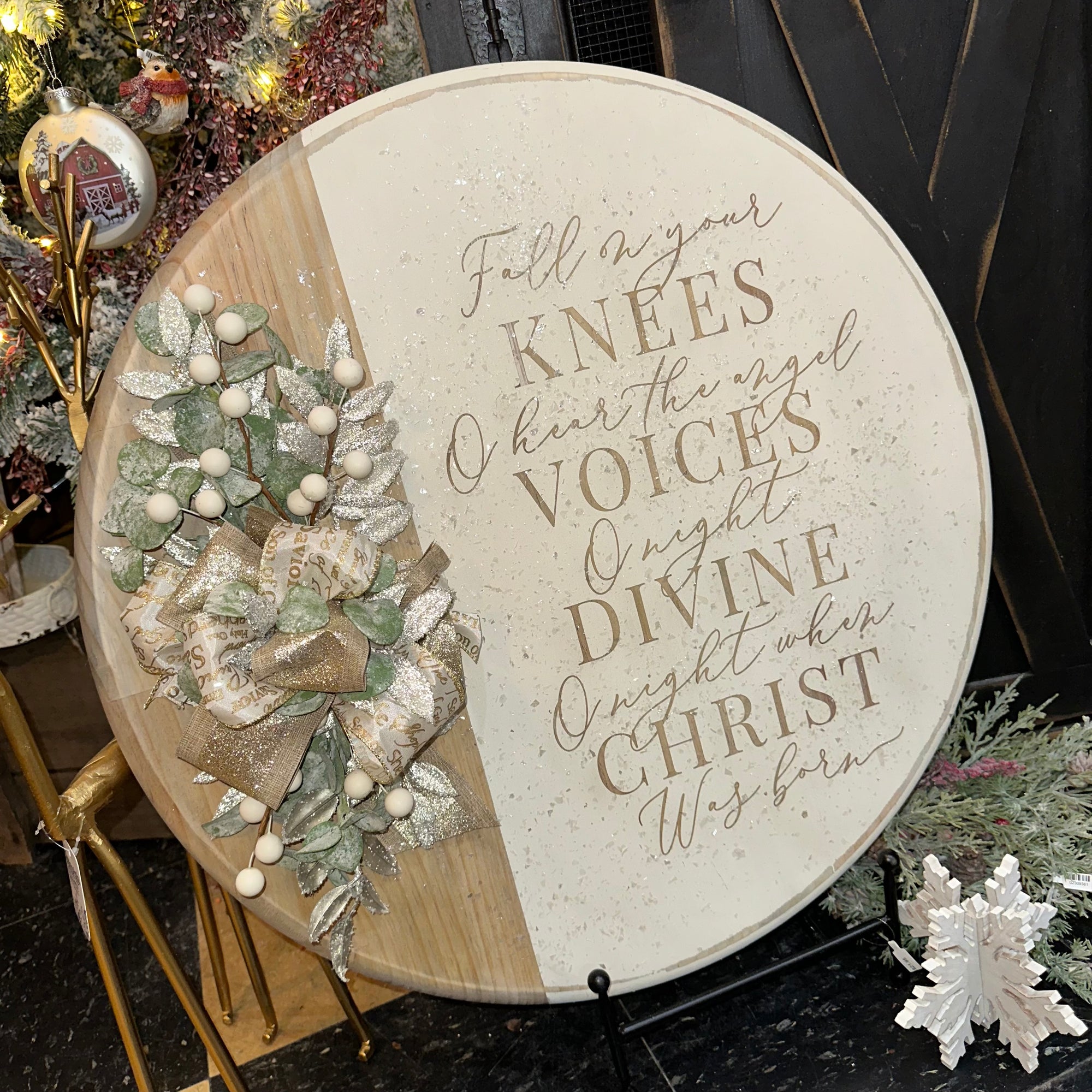 O Holy Night | 24" Handmade Sign