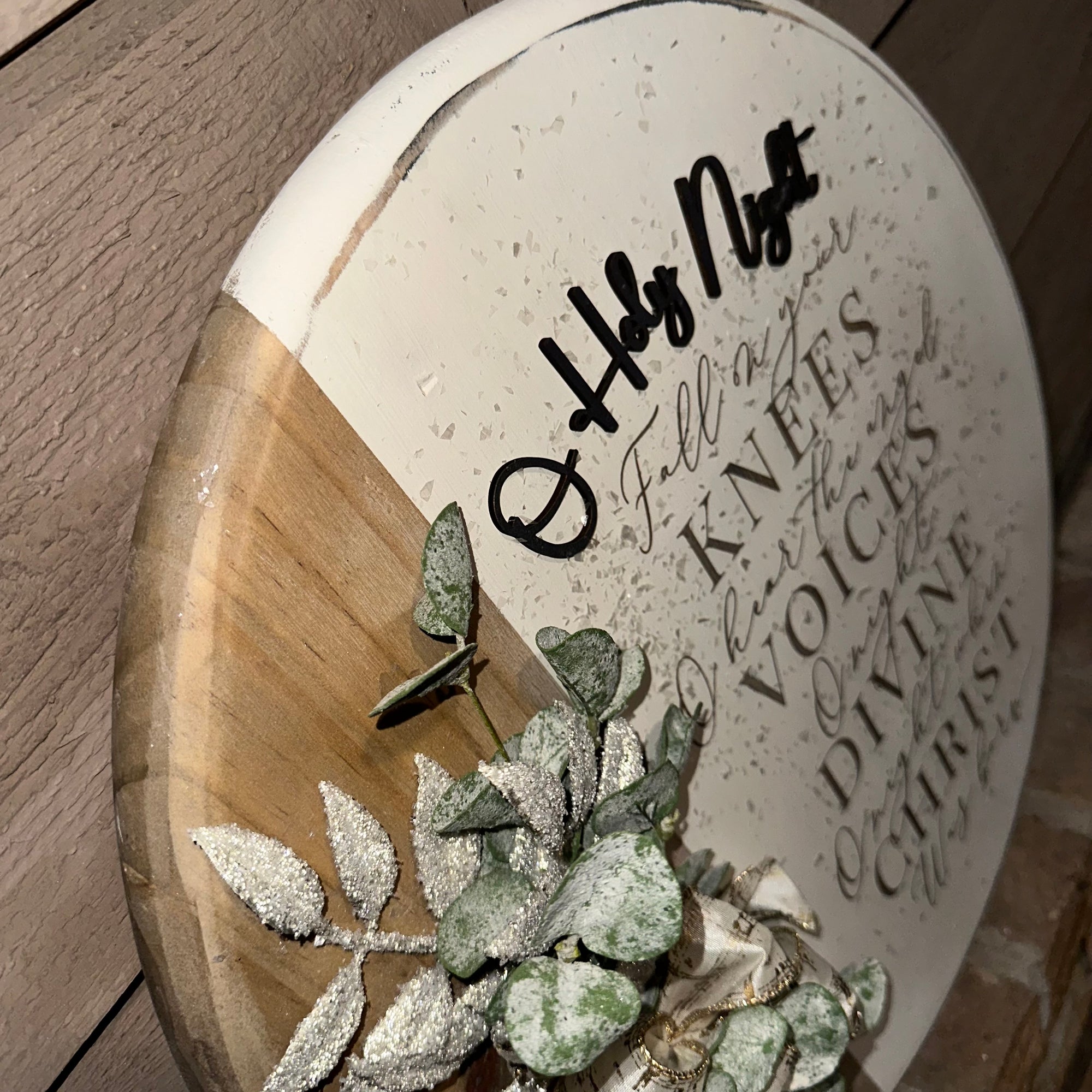 O Holy Night | 18" Handmade Sign