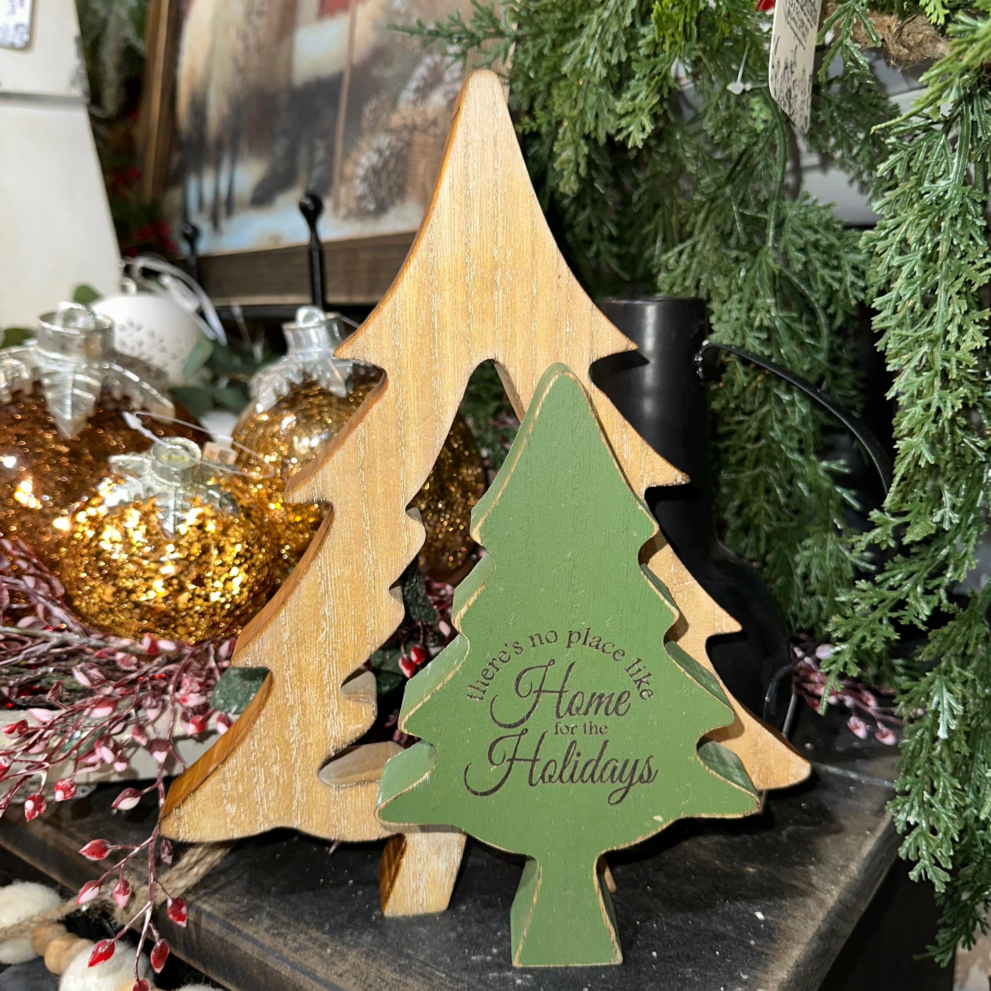 Double Winter Tree | Home for the Holidays