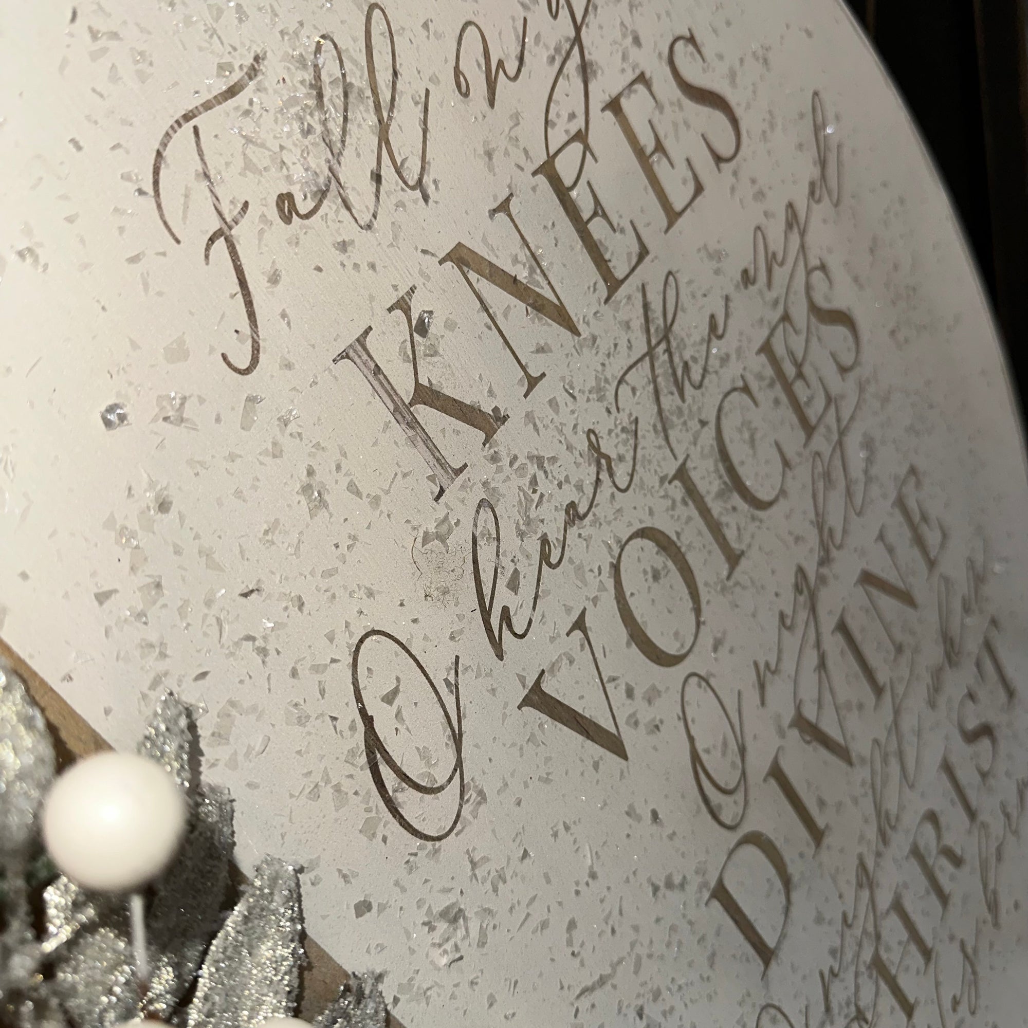 O Holy Night | 24" Handmade Sign