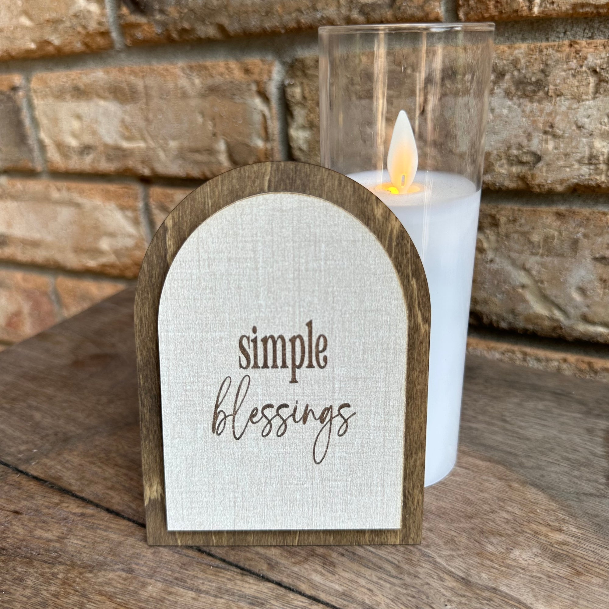 Simple Blessings | Companion Sign