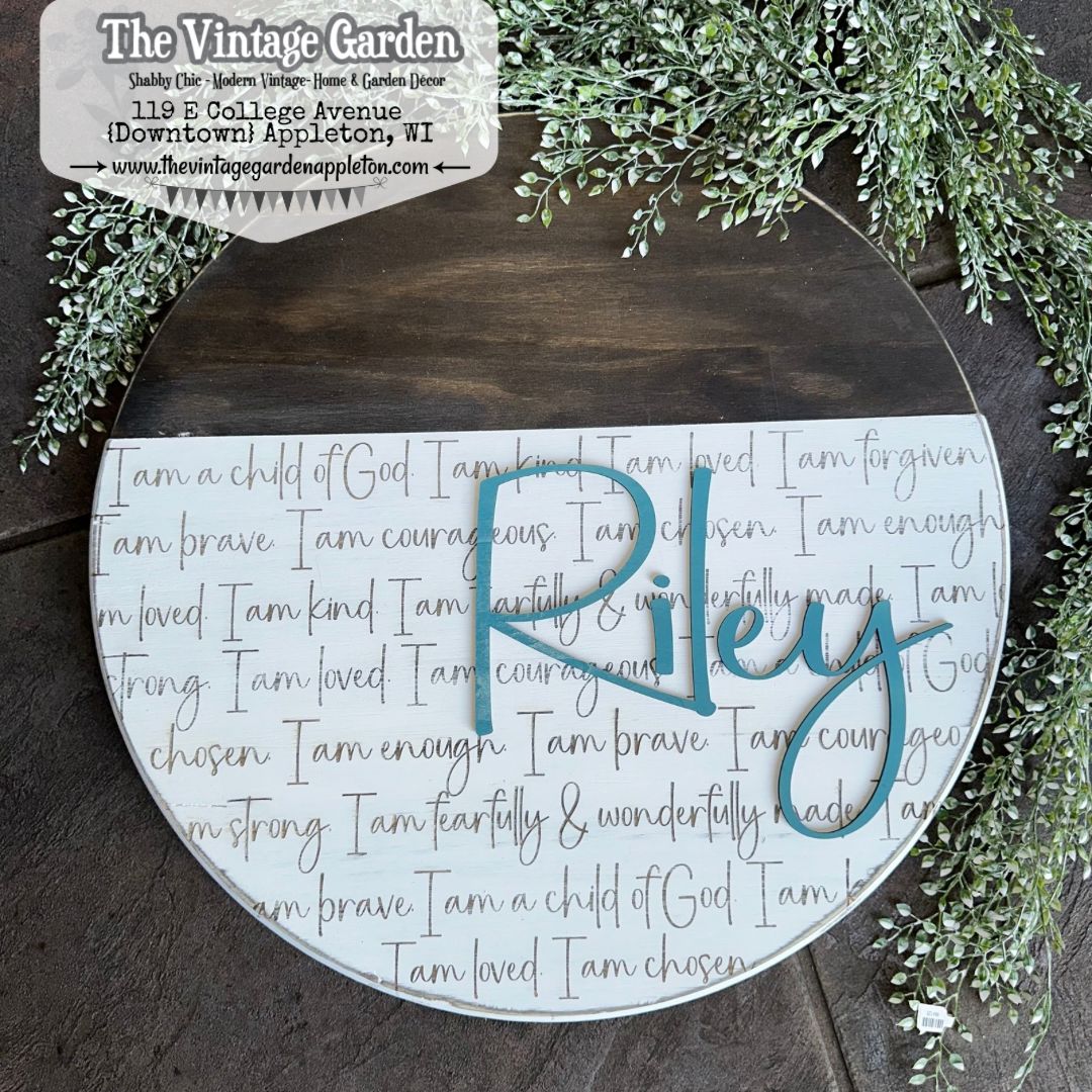 Child of God | Christian Affirmations | Custom Sign