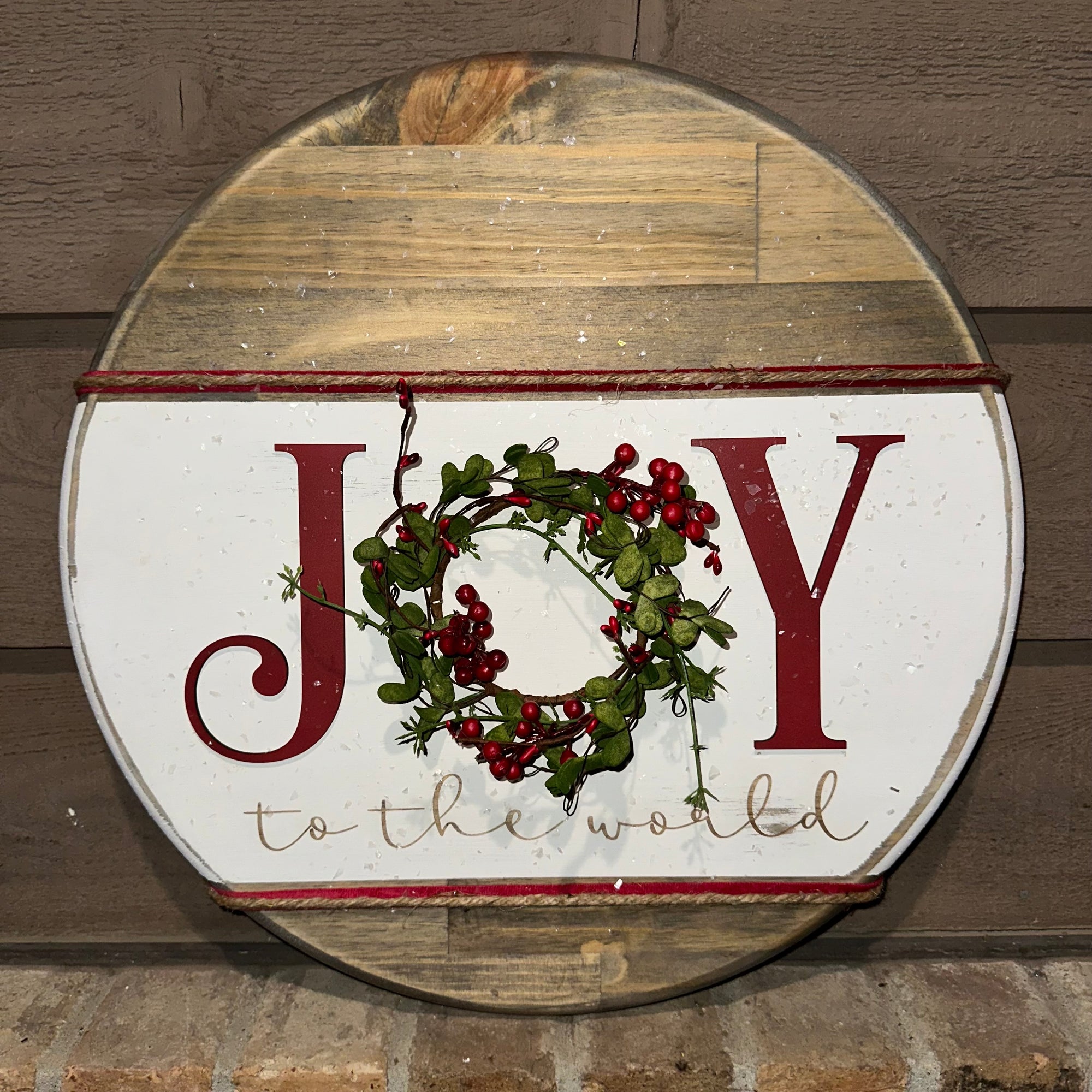Joy to the World | 18" Handmade Sign