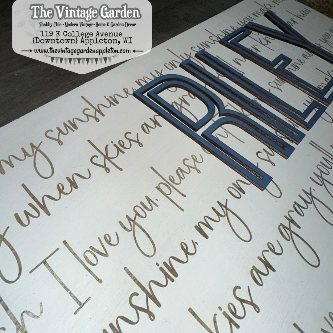 You Are My Sunshine | Custom Sign