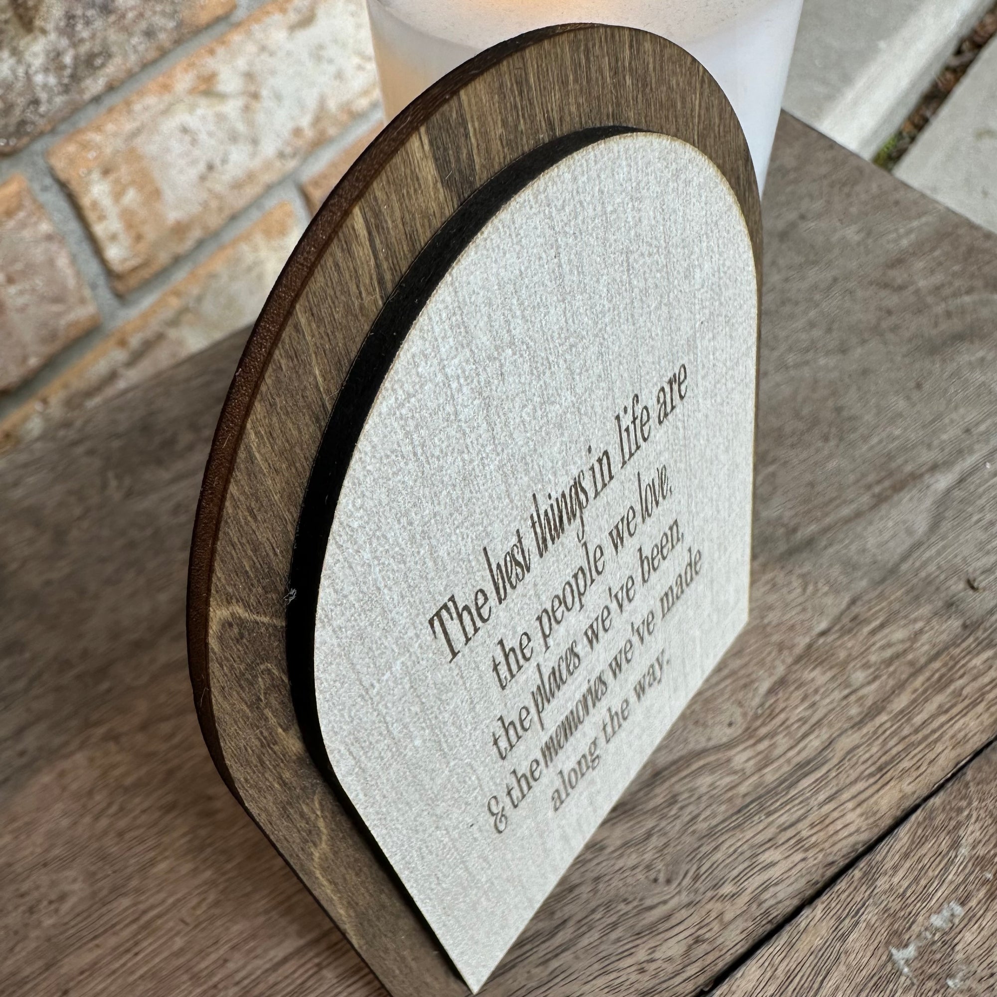 The Best Things in Life | Companion Sign