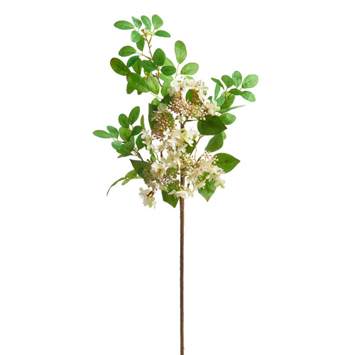 Crepe Myrtle Spray | White | 30"