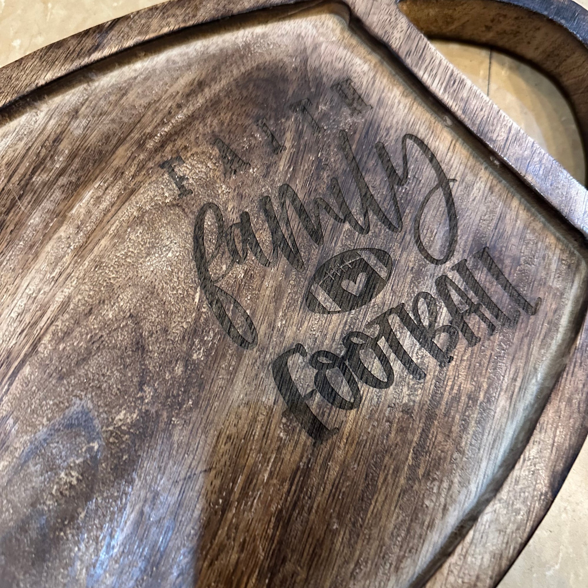 Faith, Family, Football | Wood Tray