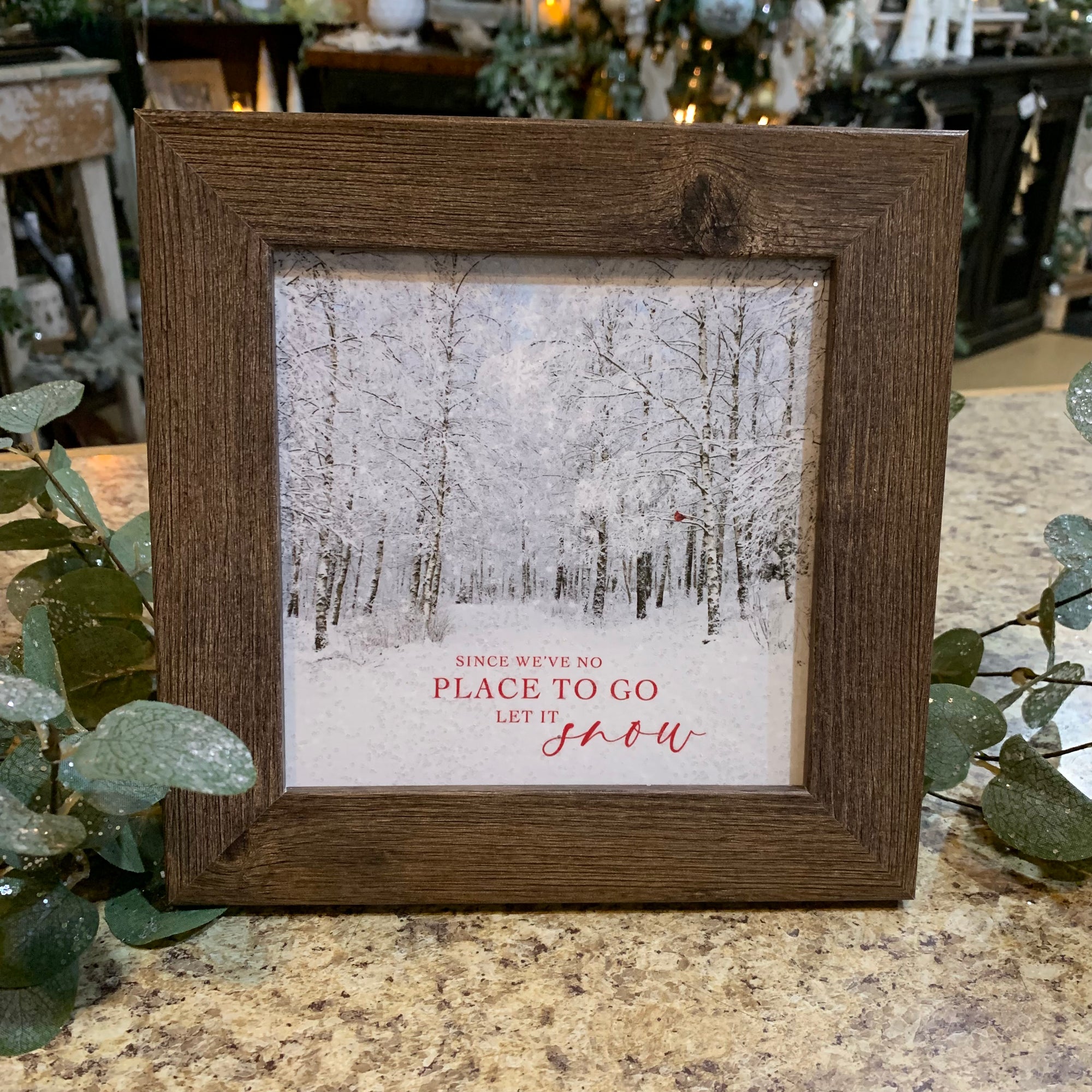 Let It Snow | Framed Art