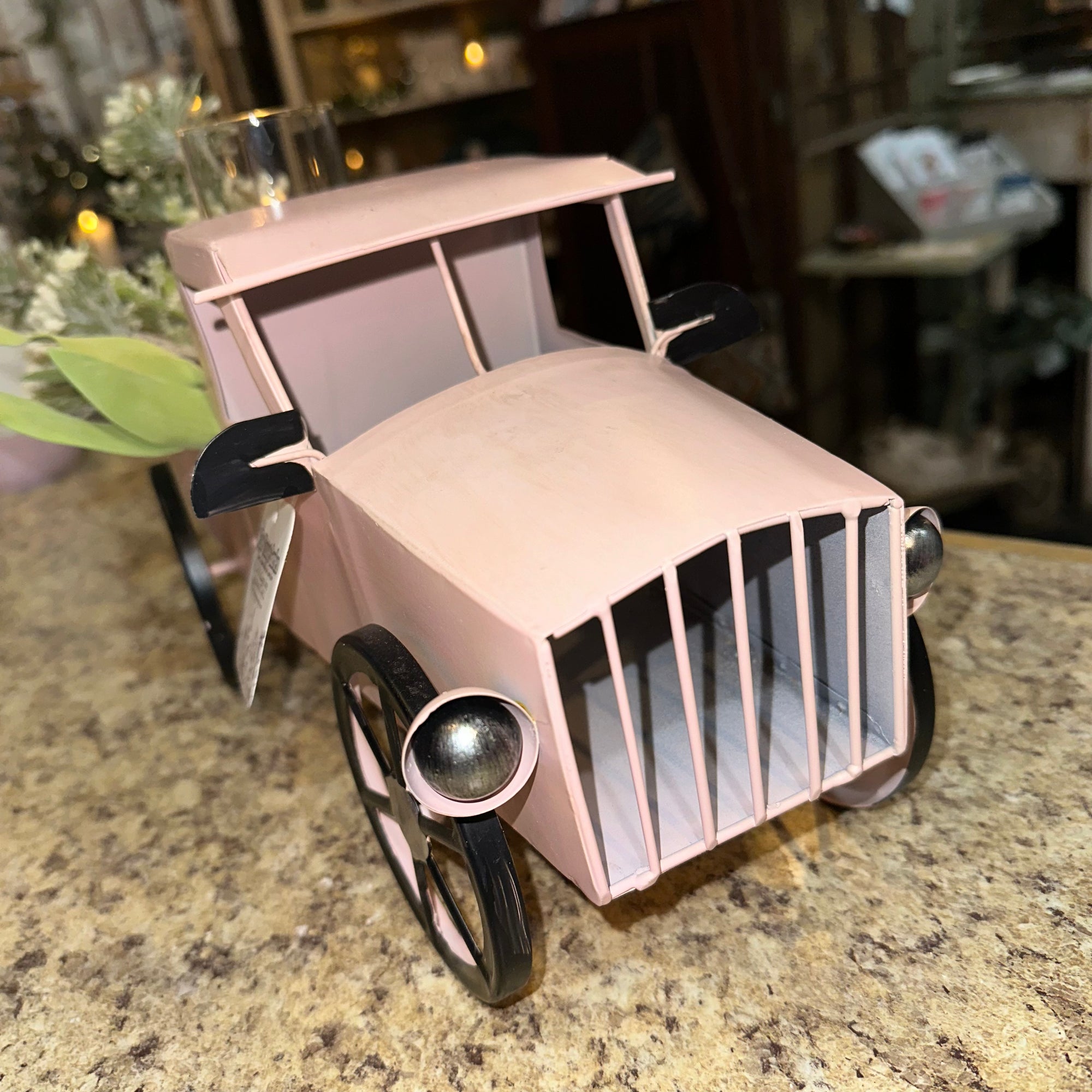 Farmhouse Pickup Truck | Pink